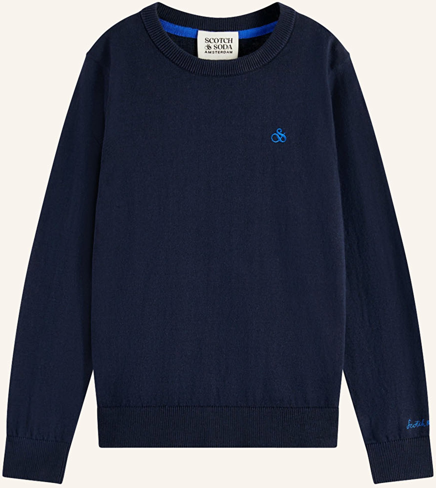 Scotch & Soda Pullover blau