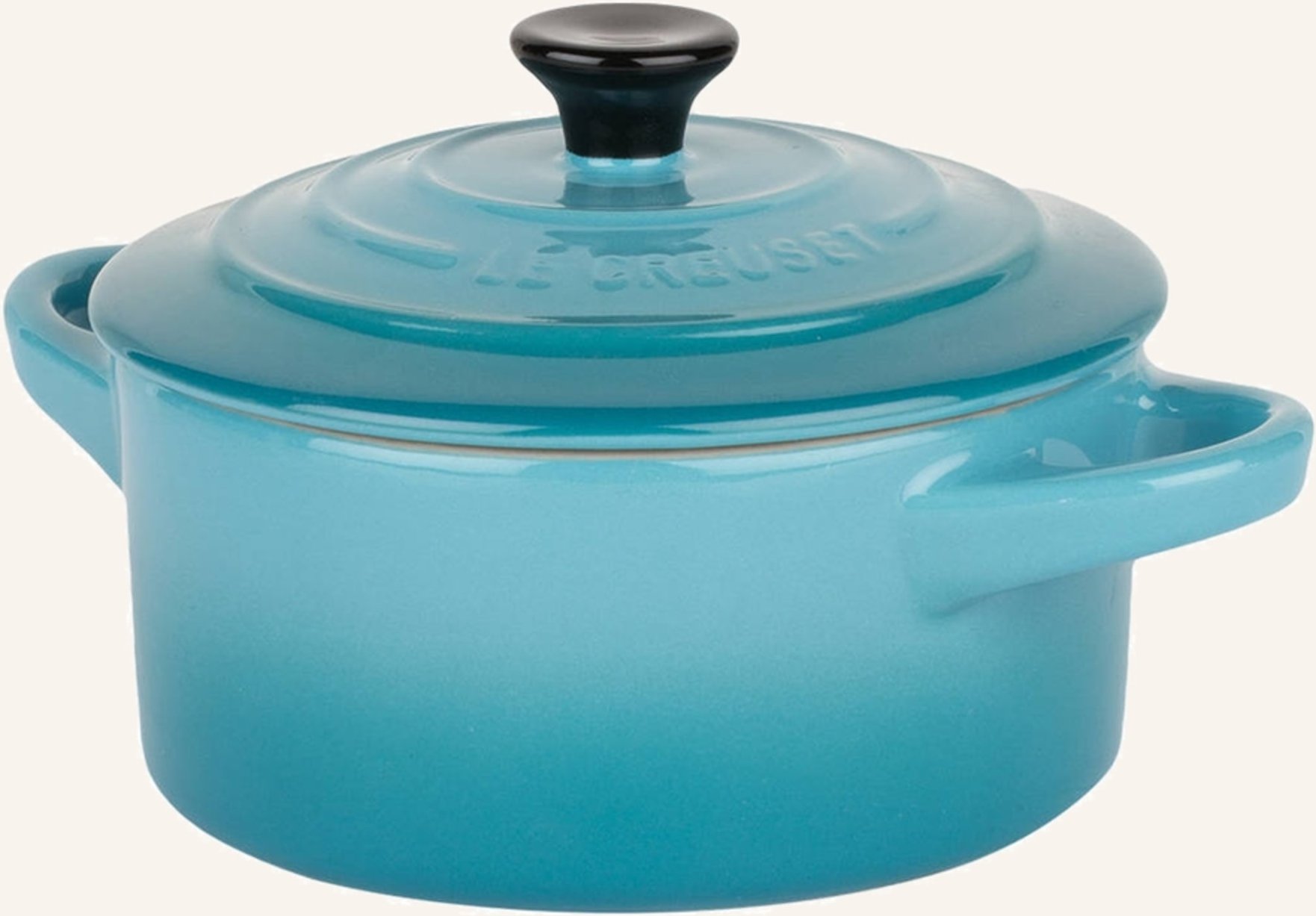 Le Creuset Mini-Cocotte gruen