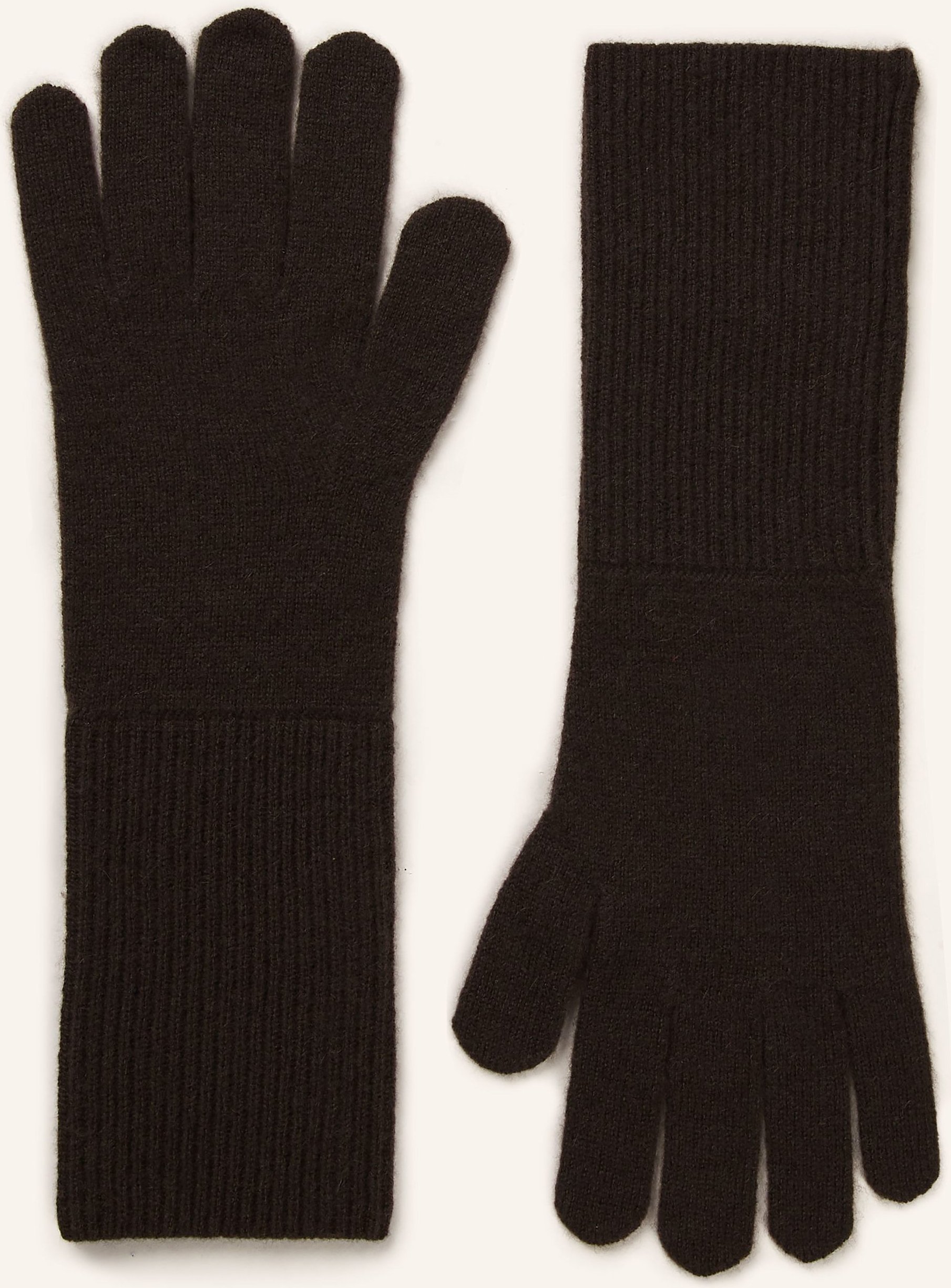 Darling Harbour Handschuhe Aus Cashmere braun