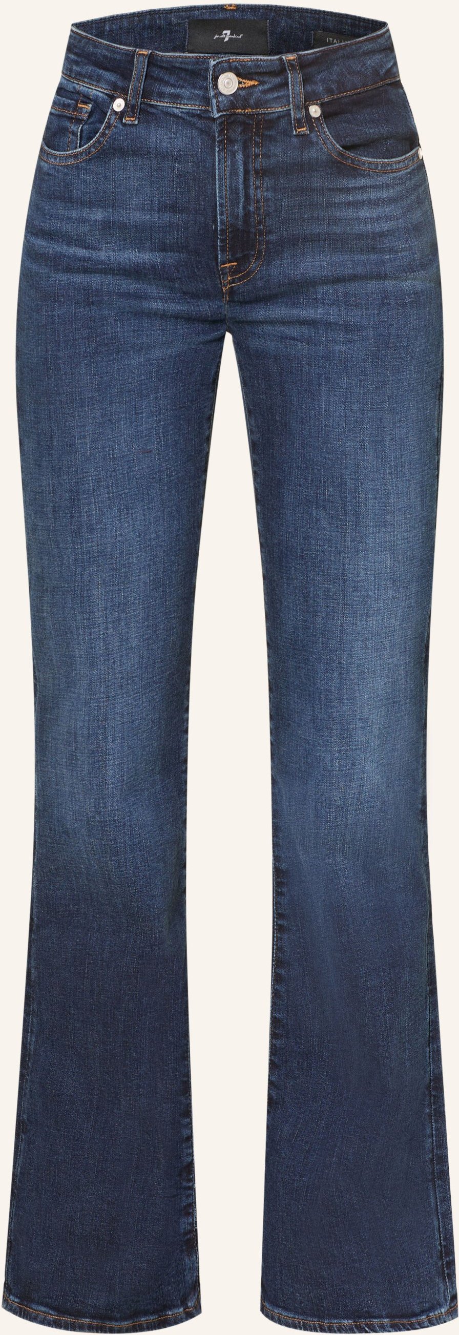 7 For All Mankind Bootcut Jeans The Leggy Bootcut blau