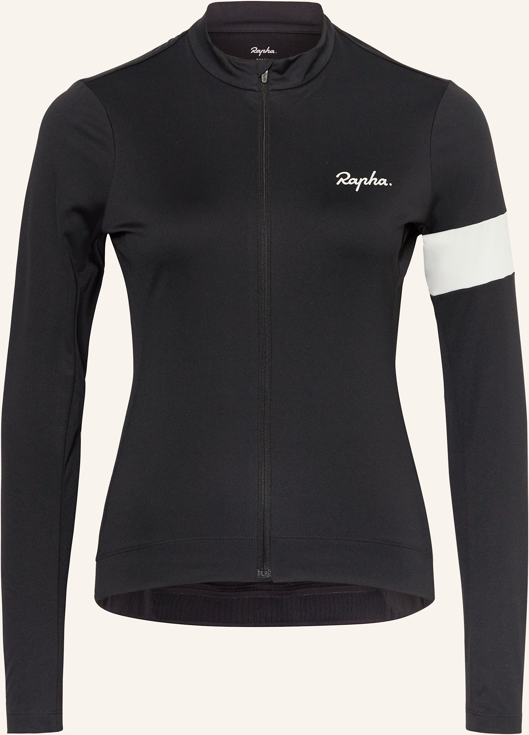 Thumbnail - Rapha Radtrikot Core Thermal Long schwarz