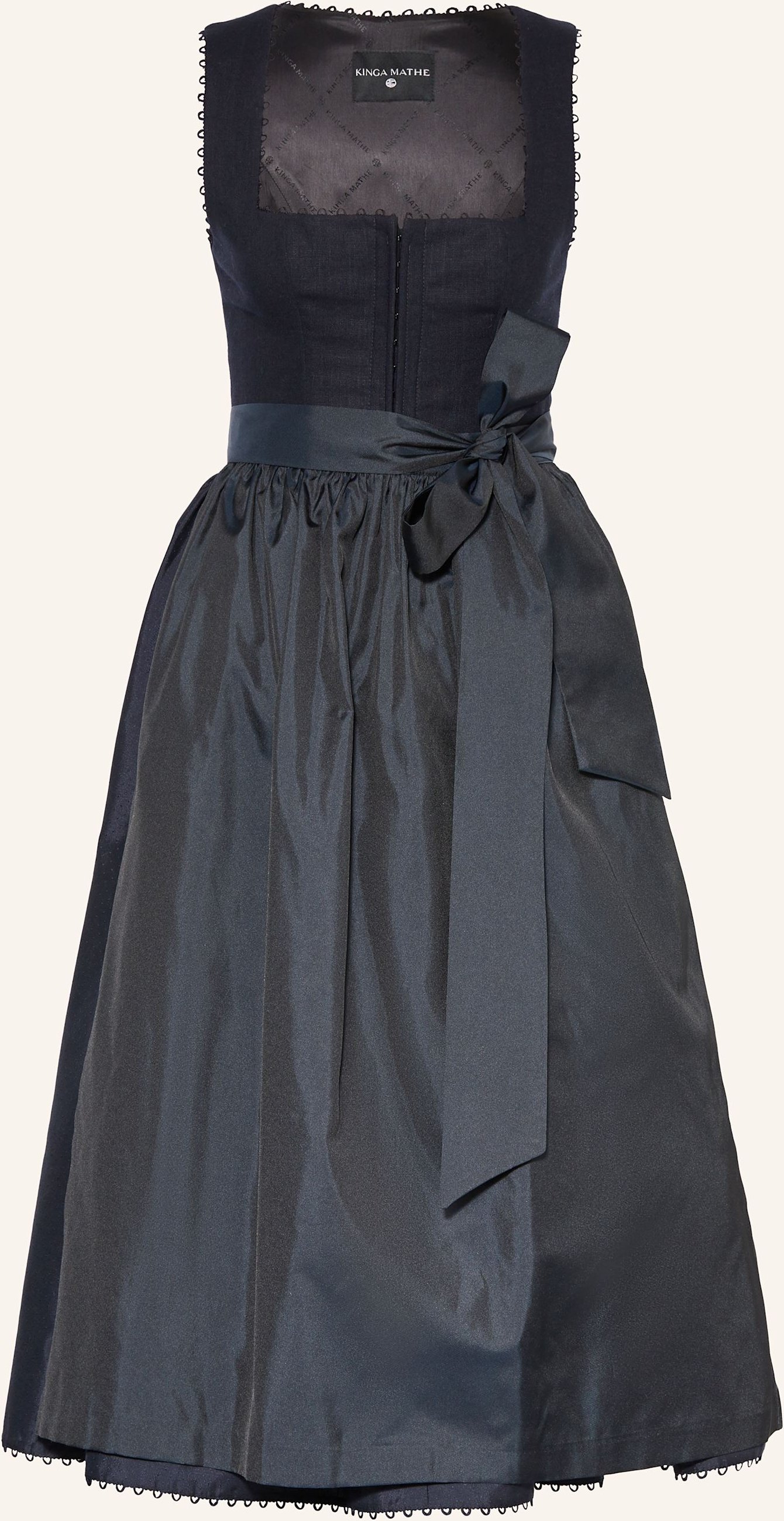 Kinga Mathe Dirndl München Mit Leinen blau