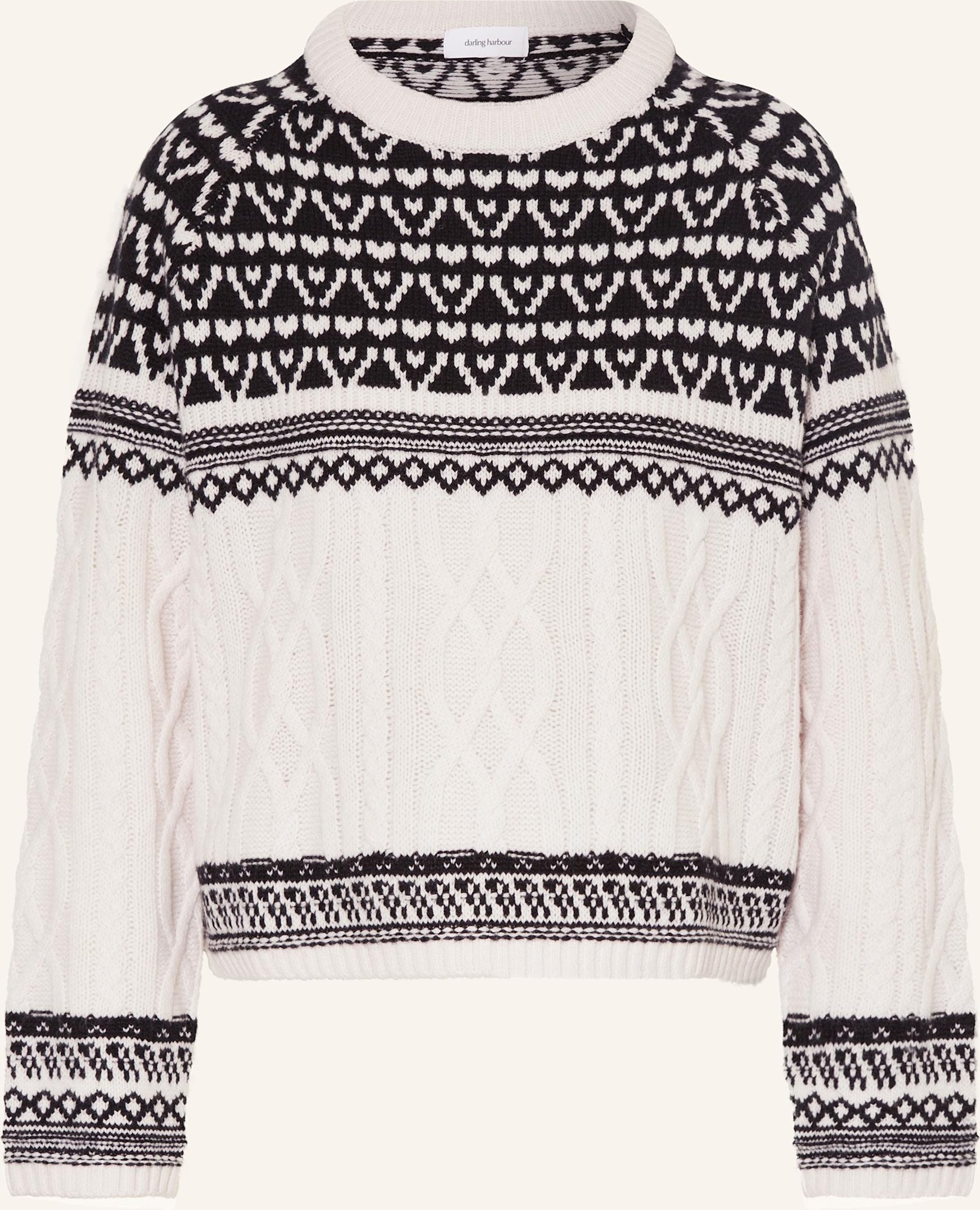 Darling Harbour Pullover weiss