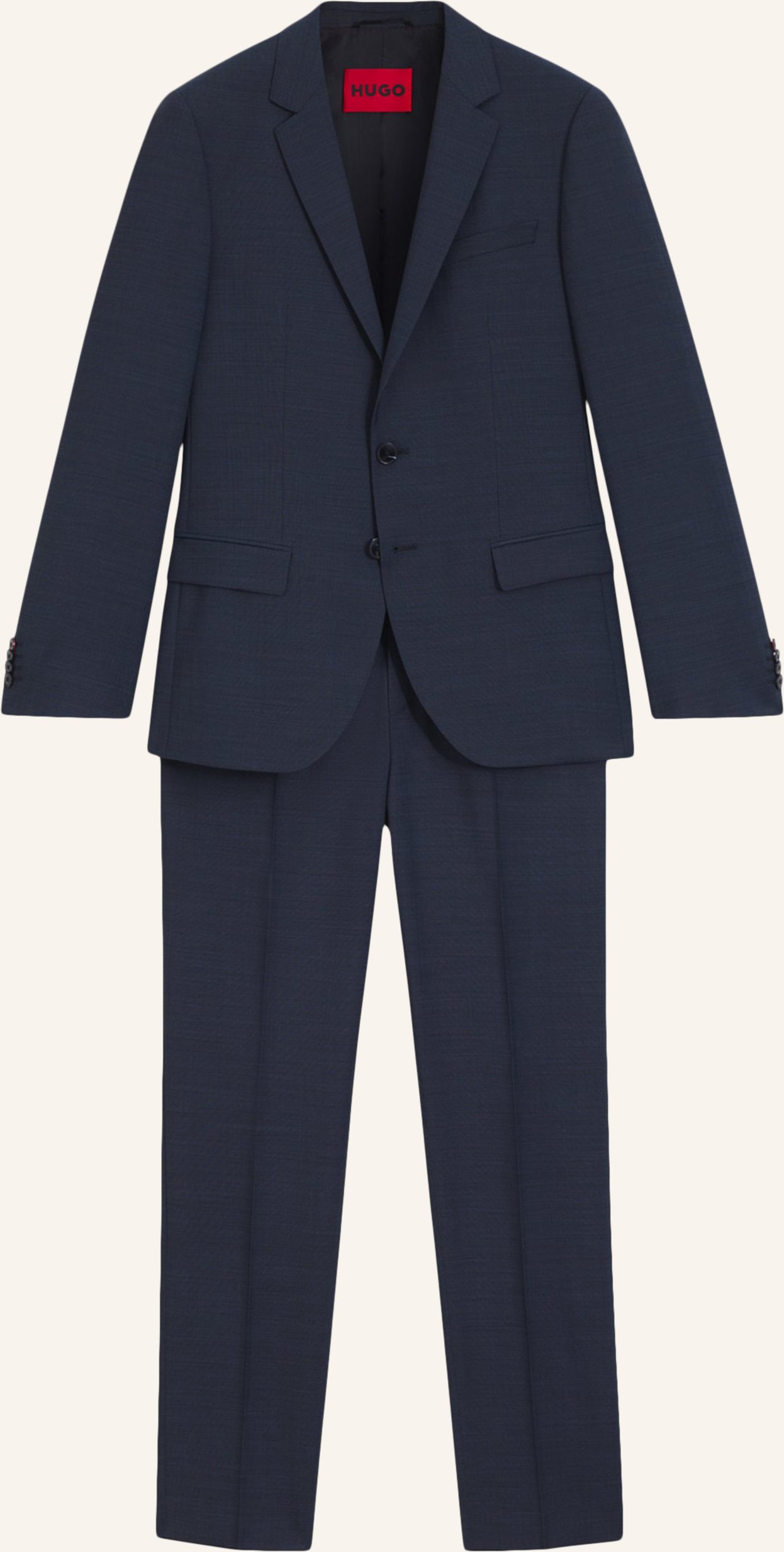 Hugo Business Anzug Henry/getlin232x Slim Fit blau