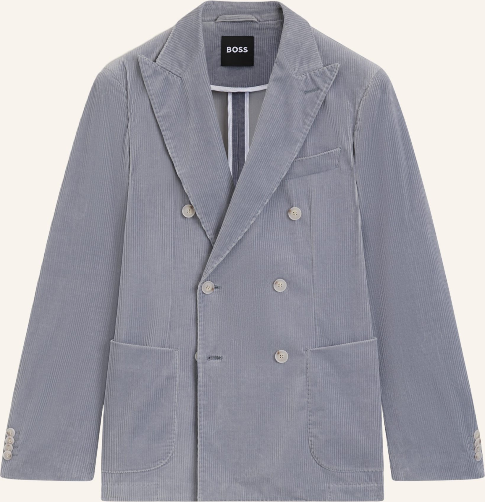 Boss Blazer C-Hanry-Db-Pk-254 Slim Fit blau