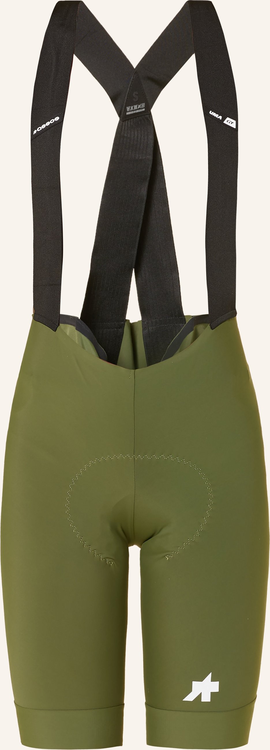 Assos Radhose Uma Gt s11 Mit Trägern Und Gepolstertem Einsatz gruen