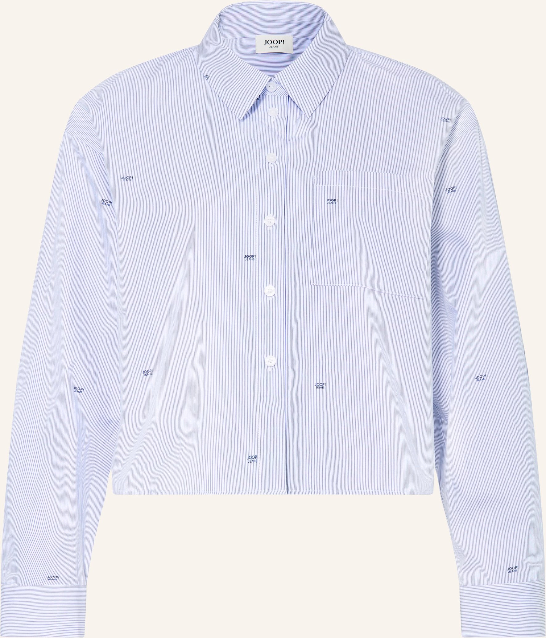 Joop! Jeans Hemdbluse Basima blau