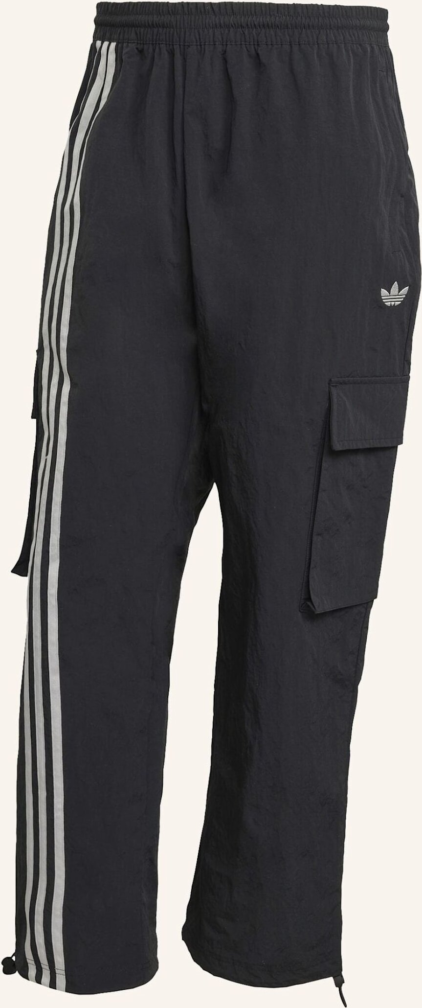 Adidas Originals Front Stripes Woven Cargohose schwarz