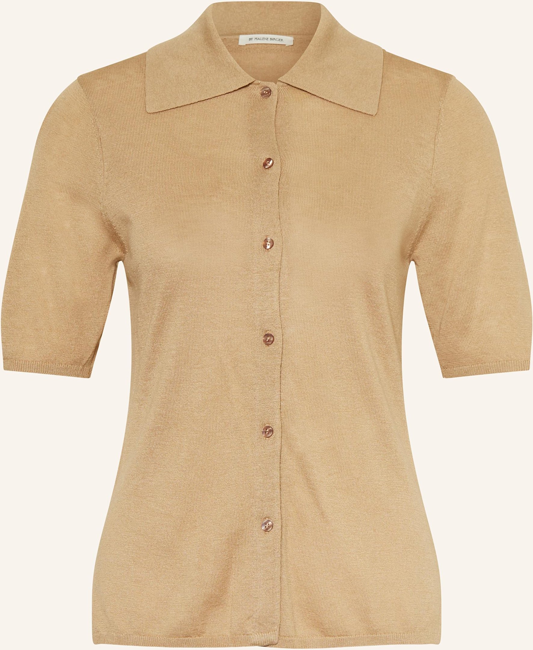 By Malene Birger Strickbluse Dotta beige
