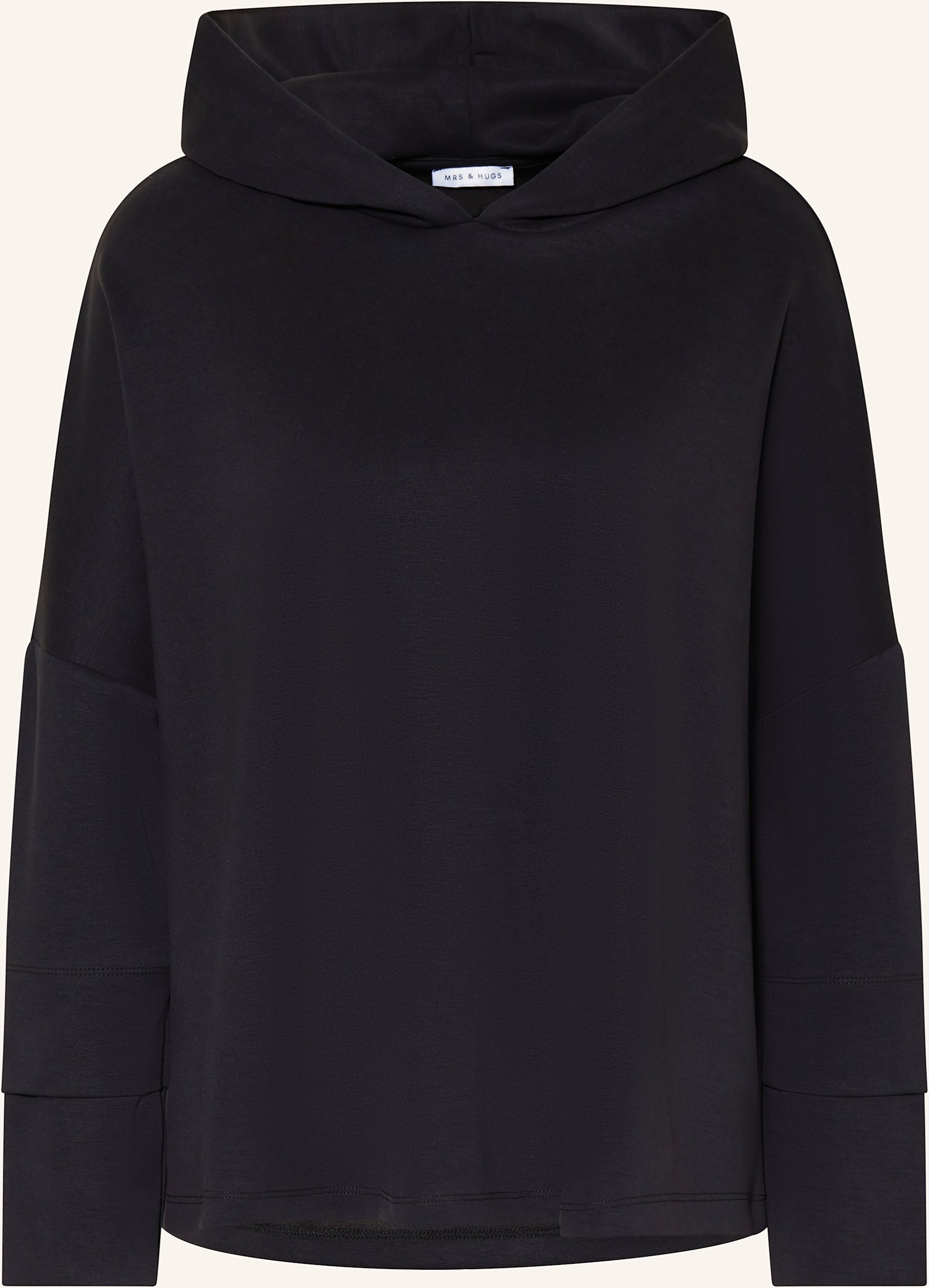 Mrs & Hugs Hoodie grau