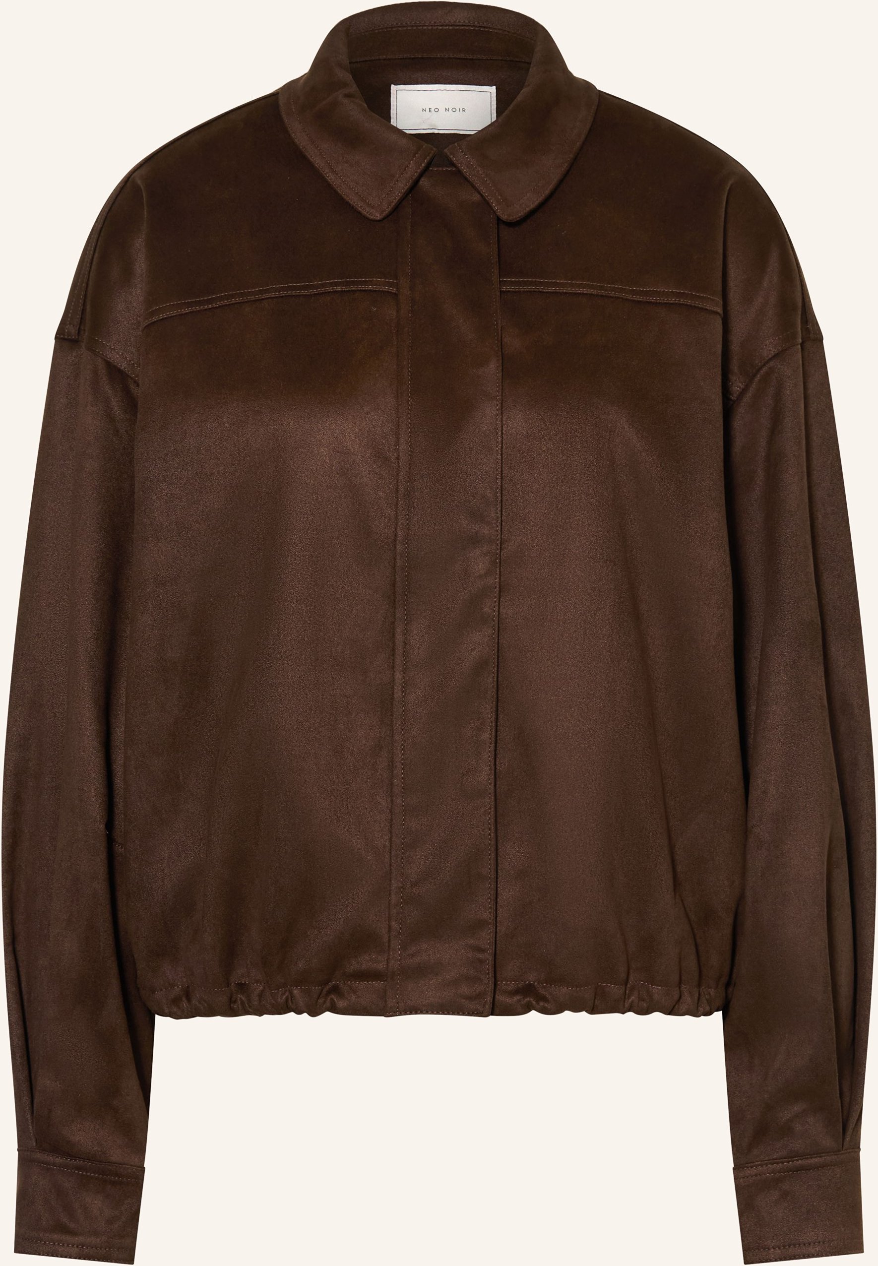 Neo Noir Jacke Rubby In Lederoptik braun