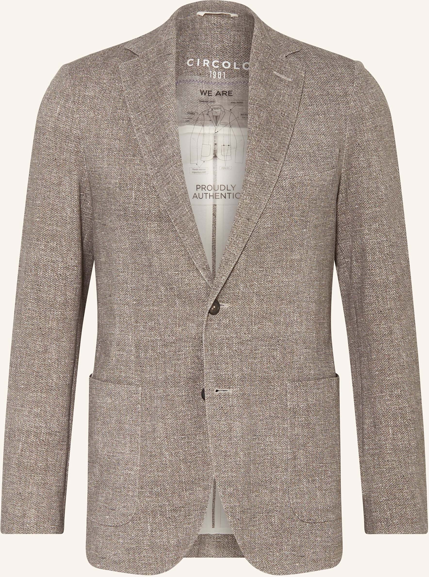 Circolo 1901 Sakko Extra Slim Fit braun