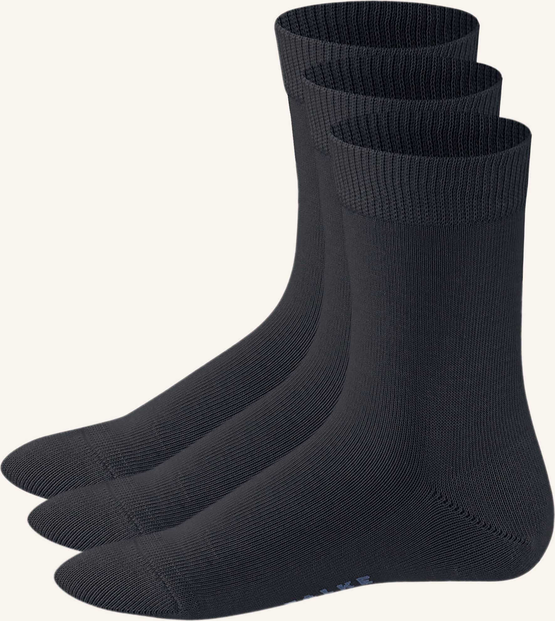 Falke 3er-Pack Socken Family schwarz