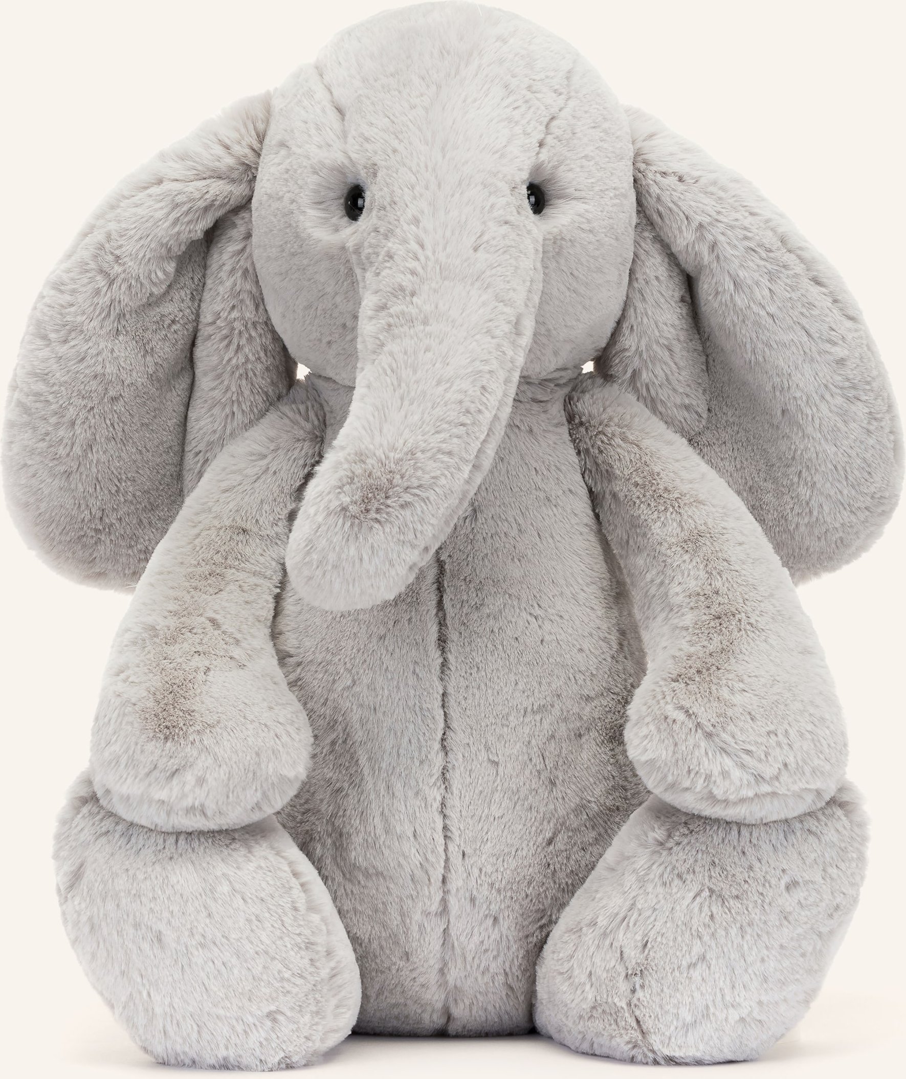 Jellycat Plüsch-Spielzeug Bashful Luxe Elephant Thuddeus Big grau