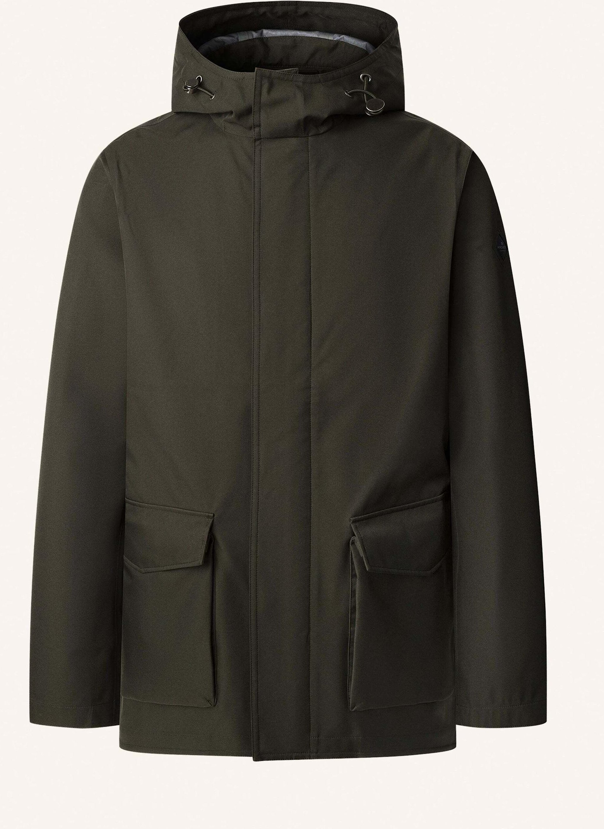Hackett London Parka Onshore Velo gruen