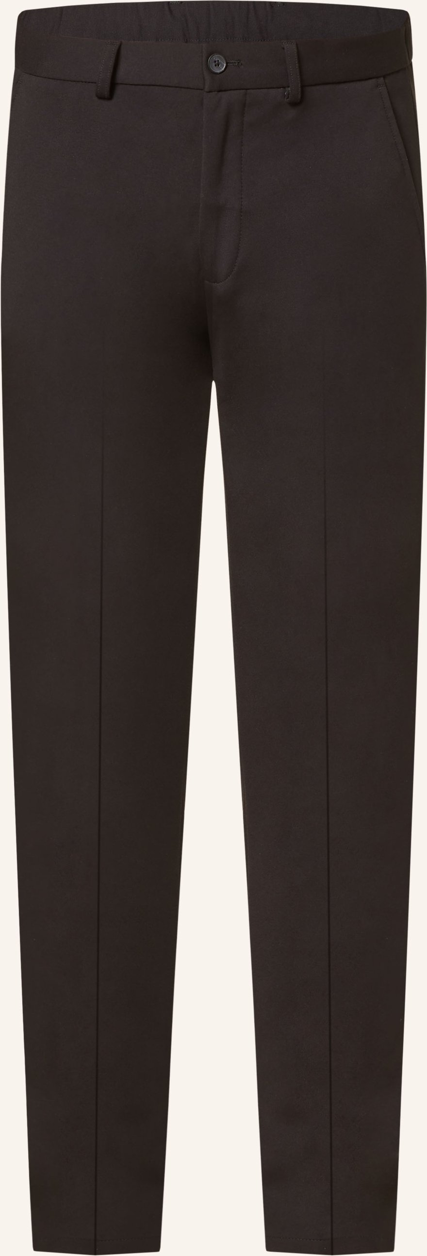 Paul Anzughose Extra Slim Fit Aus Jersey schwarz