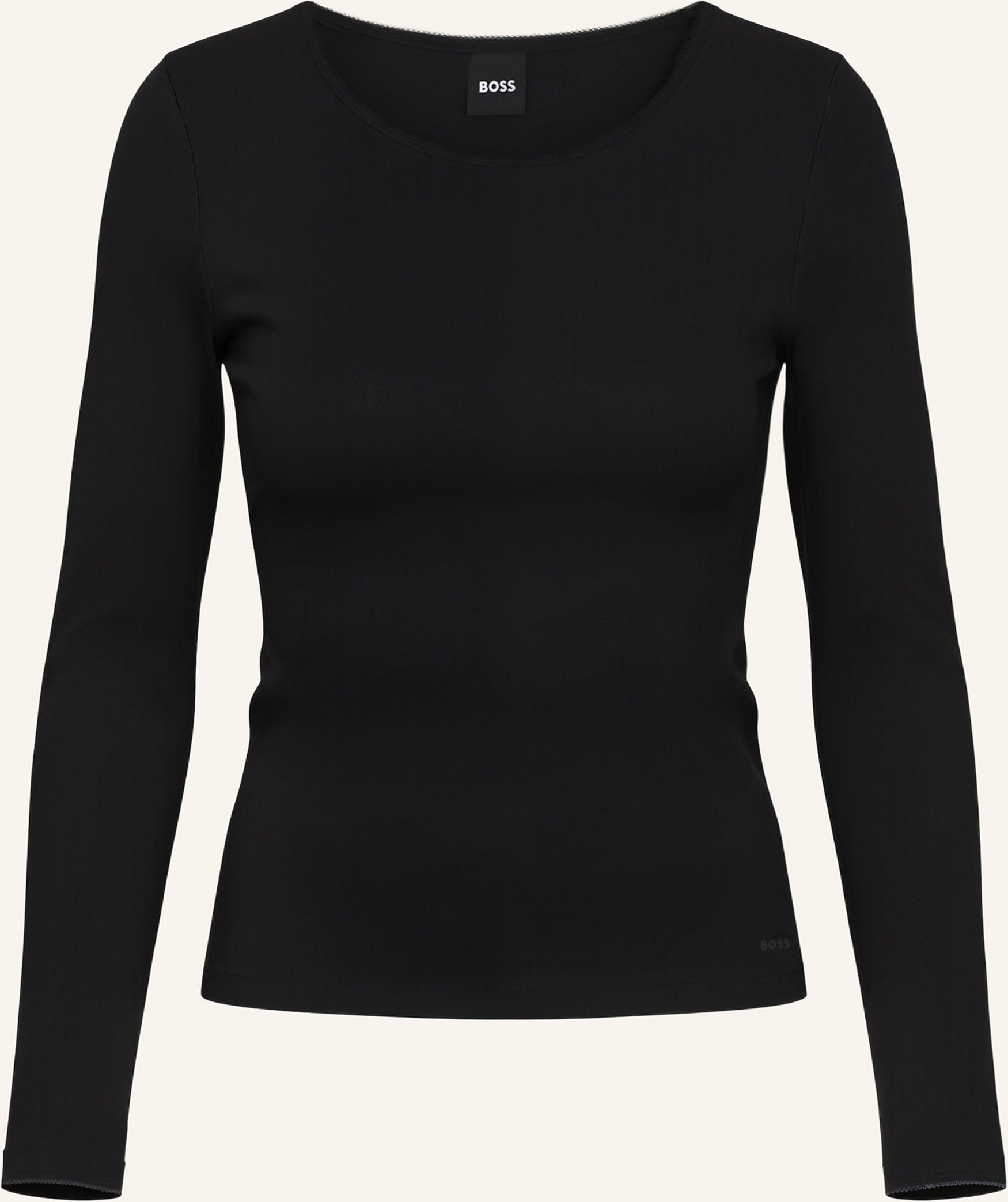 Boss Unterwäsche Top B.Pure Ls Top Slim Fit schwarz