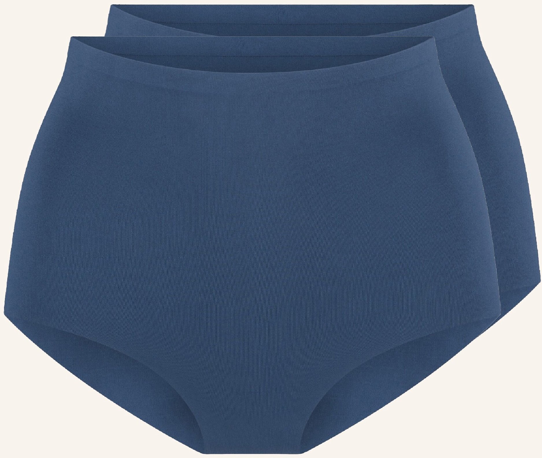 Lingadore 2er-Pack Taillenslips blau