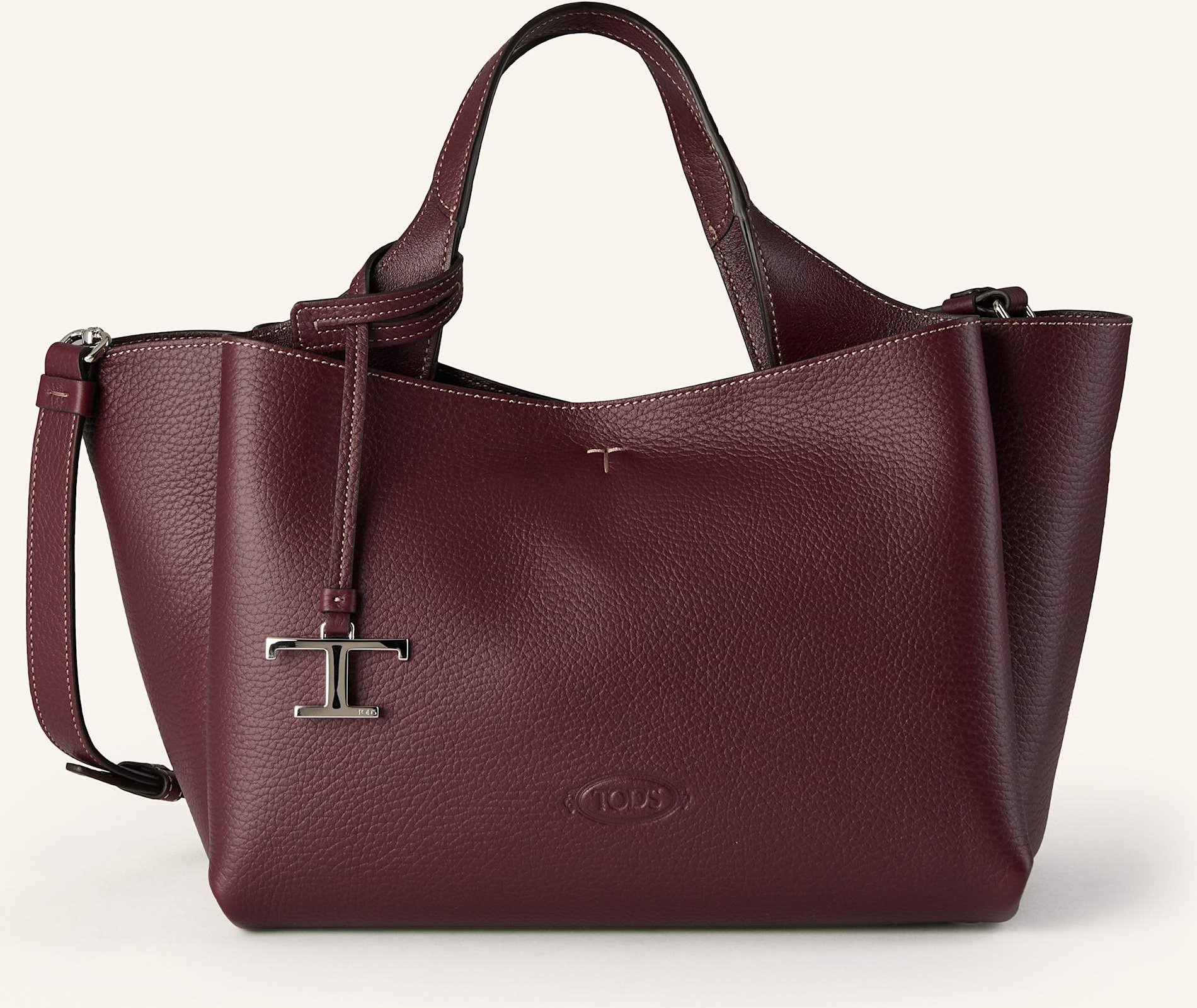 Thumbnail - Tod's Handtasche Mini rot
