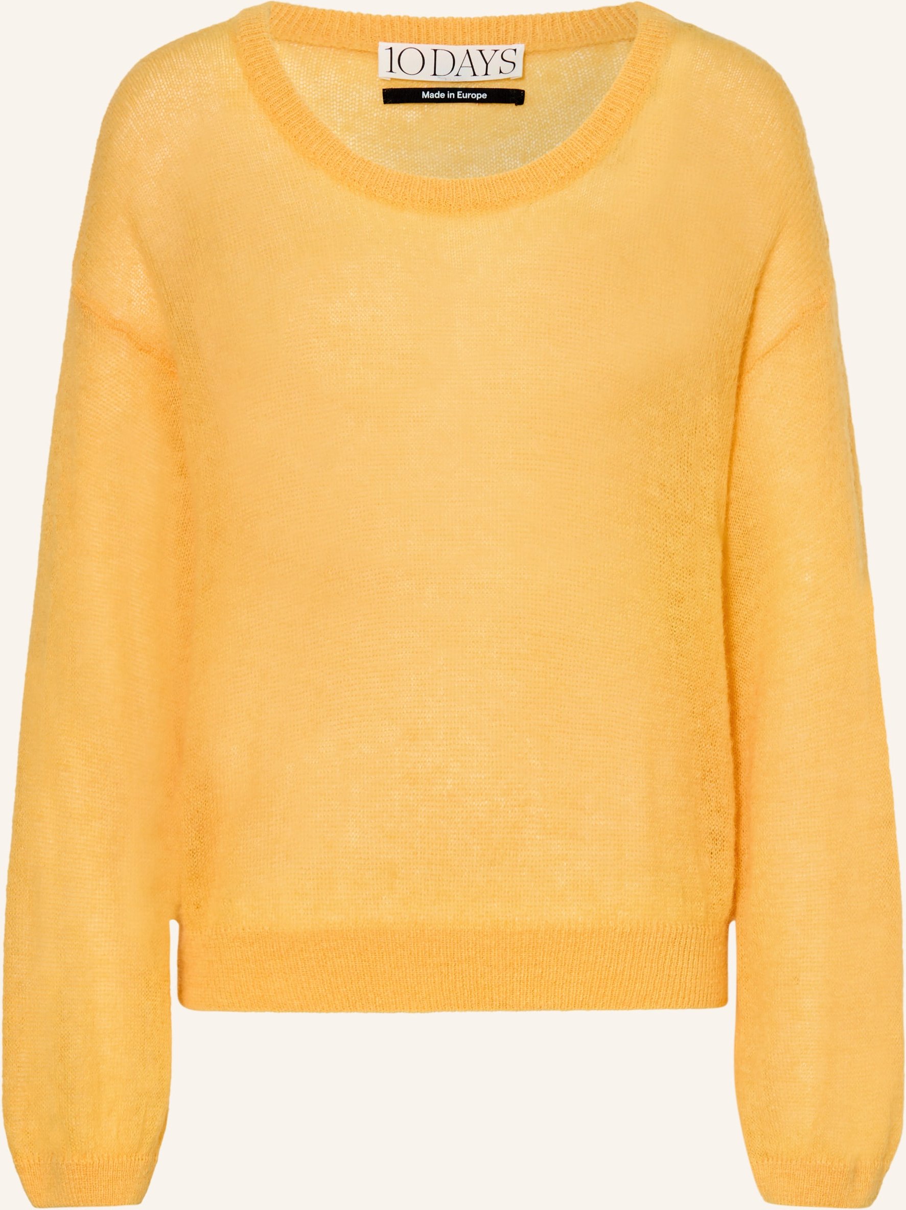 10days Pullover Mit Alpaka orange