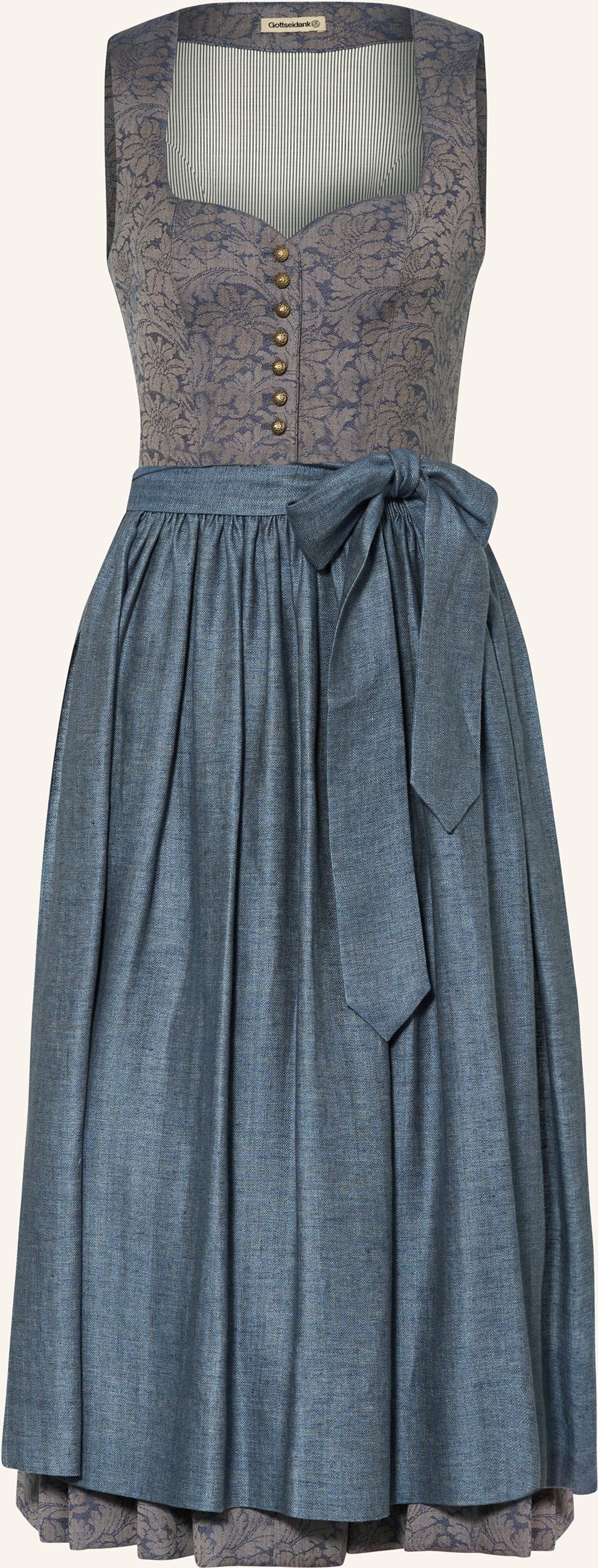 Thumbnail - Gottseidank Dirndl Hedi blau
