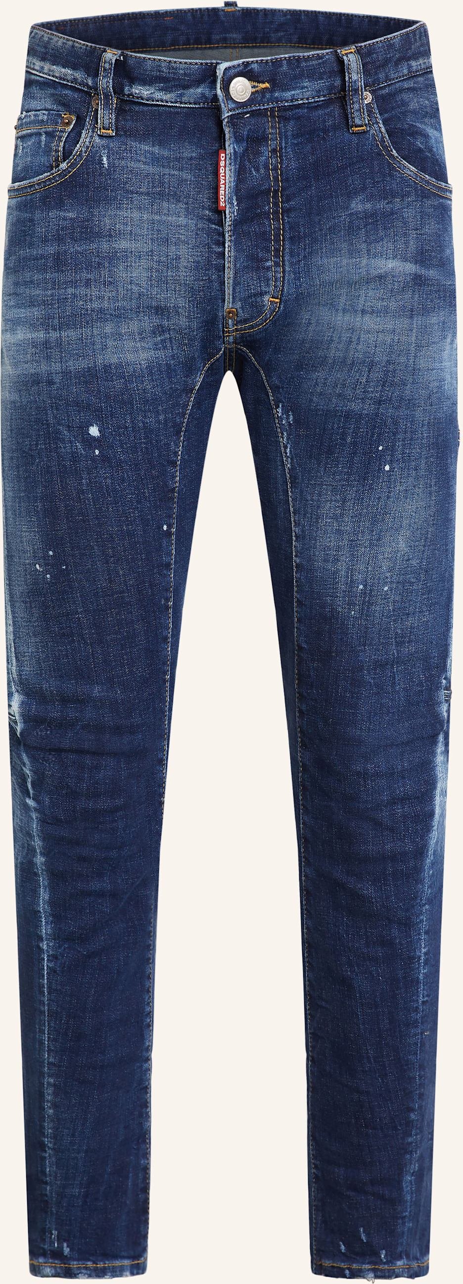 Thumbnail - dsquared2 Jeans Tidy Biker blau