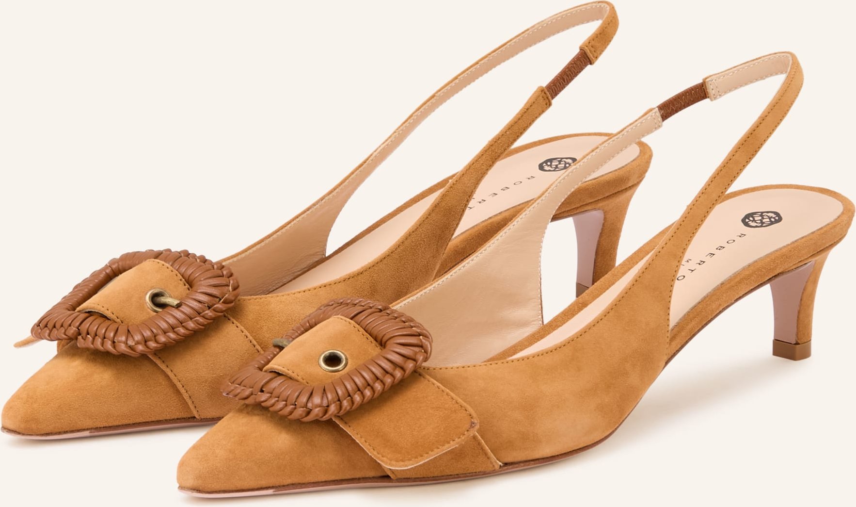 Roberto Festa Slingpumps Vega braun