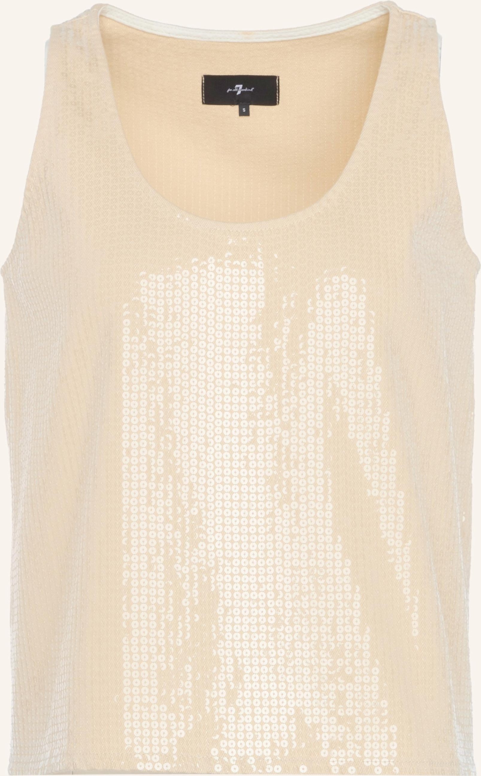 Thumbnail - 7 For All Mankind Long Tank weiss