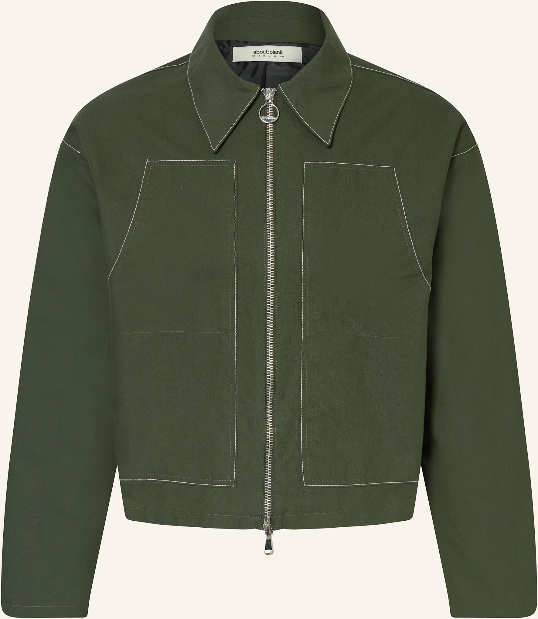 About:Blank Overjacket gruen