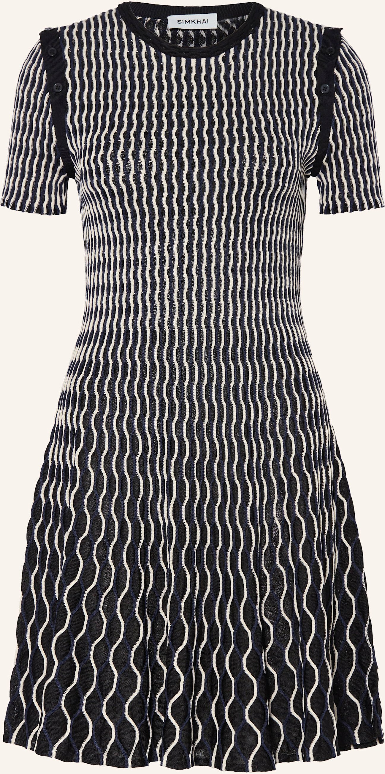 Thumbnail - Simkhai Cocktailkleid Baylor schwarz