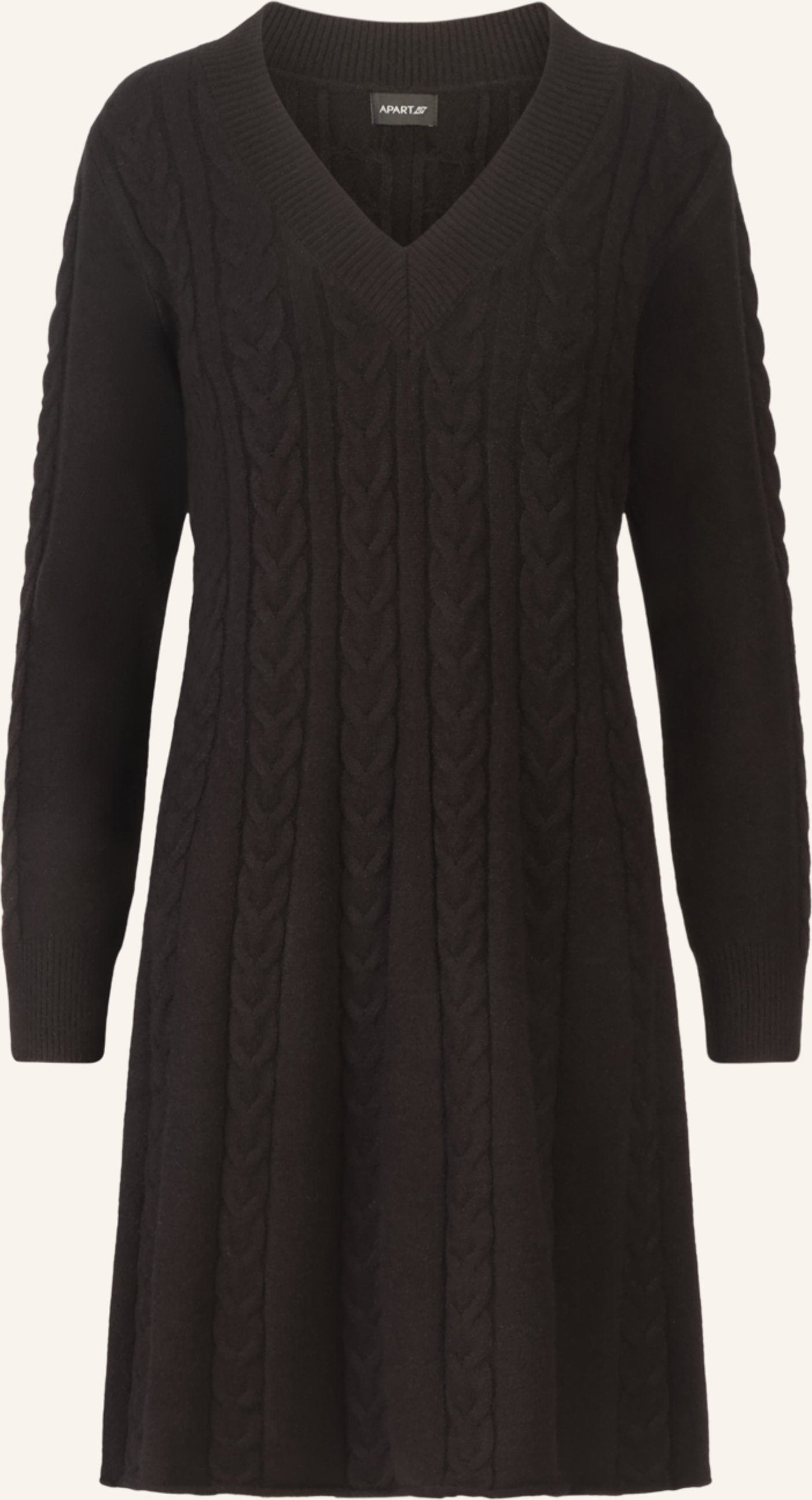 Thumbnail - Apart Strickkleid schwarz