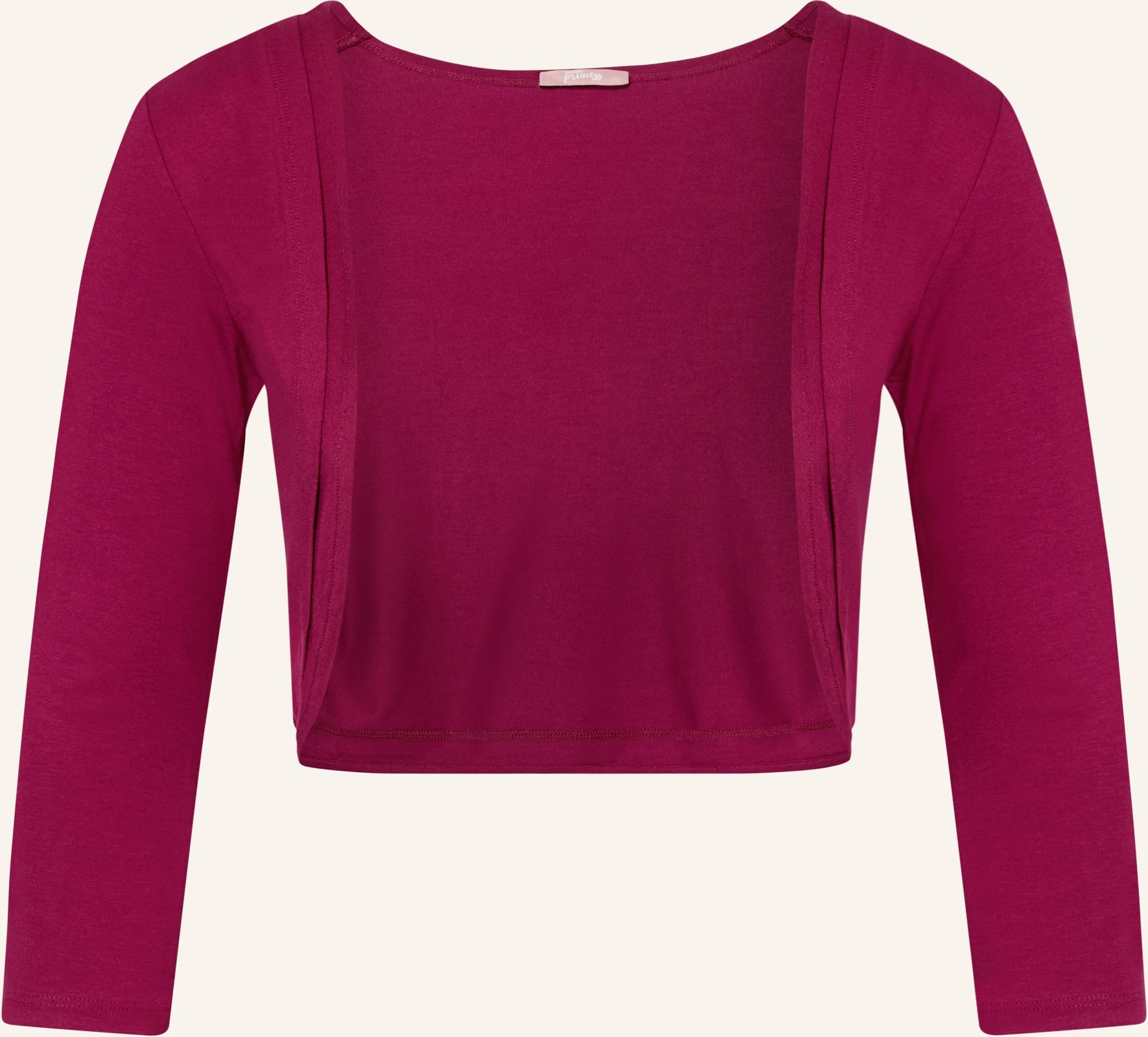 Suddenly Princess Bolero Mit 3/4-Arm rot