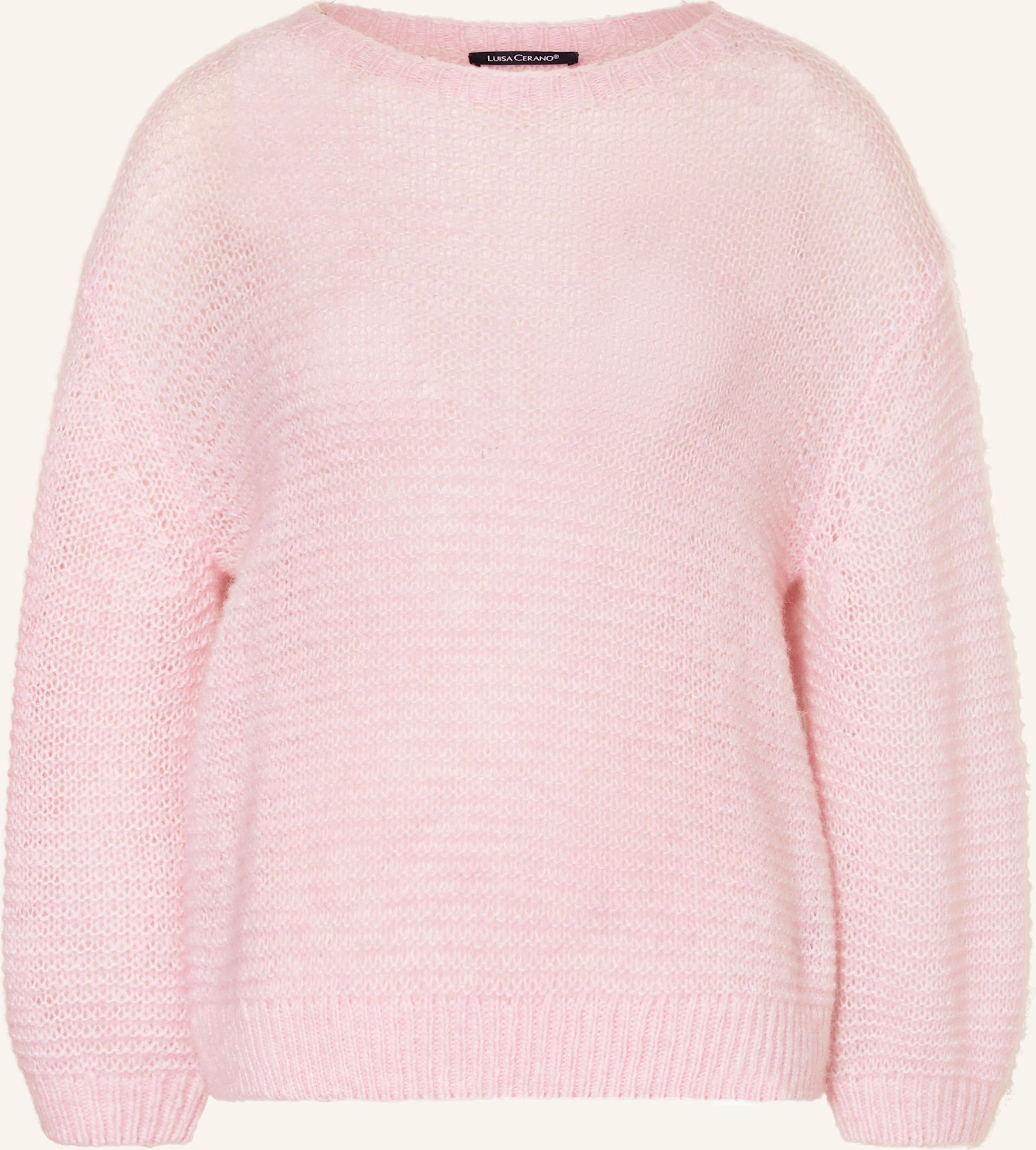 Thumbnail - Luisa Cerano Pullover Mit Alpaka rosa