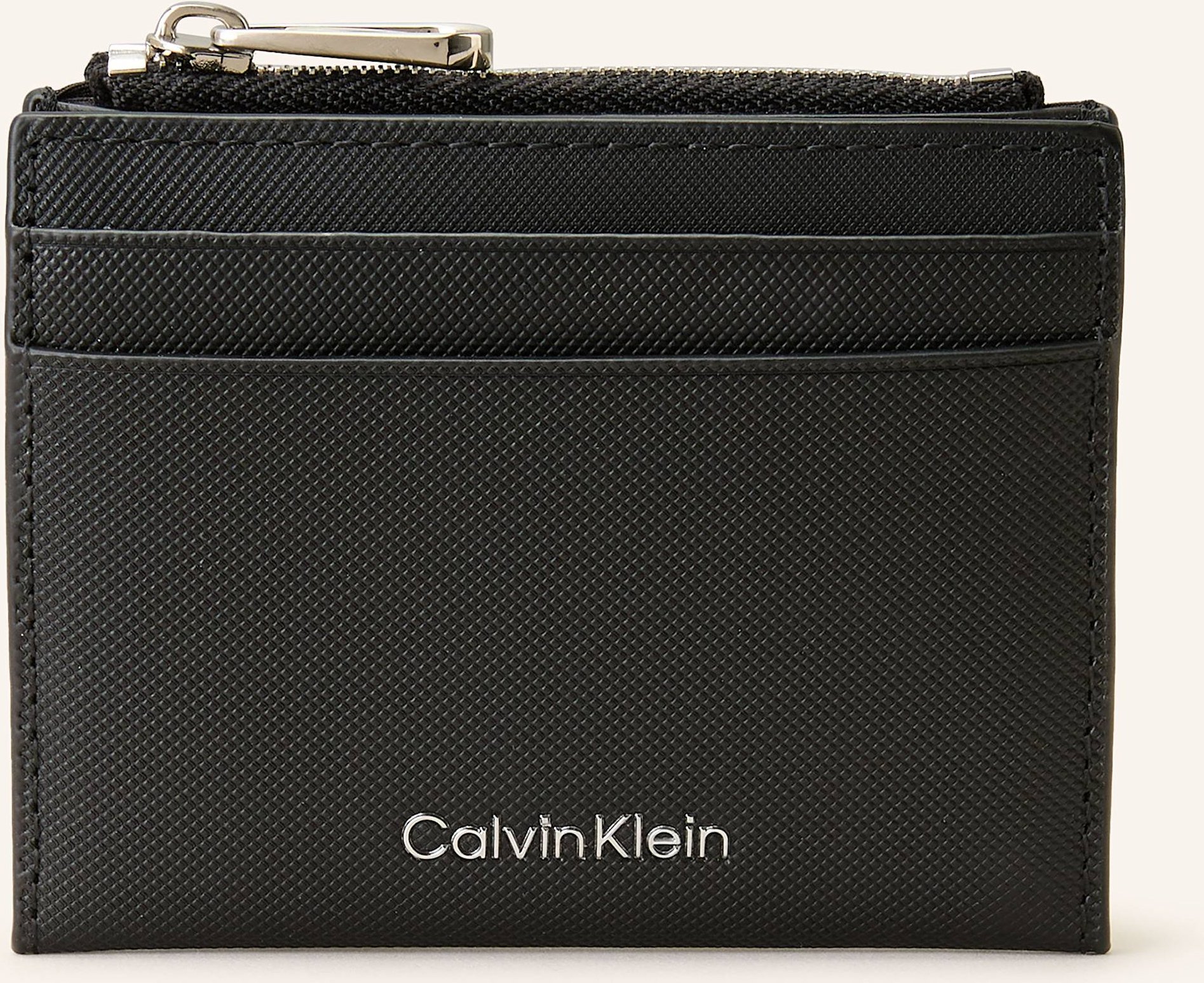 Calvin Klein Kartenetui Mit Münzfach schwarz