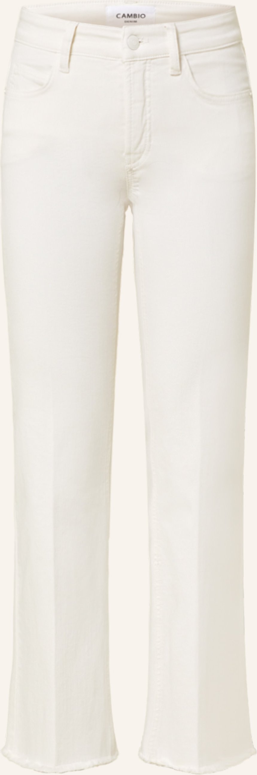 Cambio Flared Jeans Francesca beige