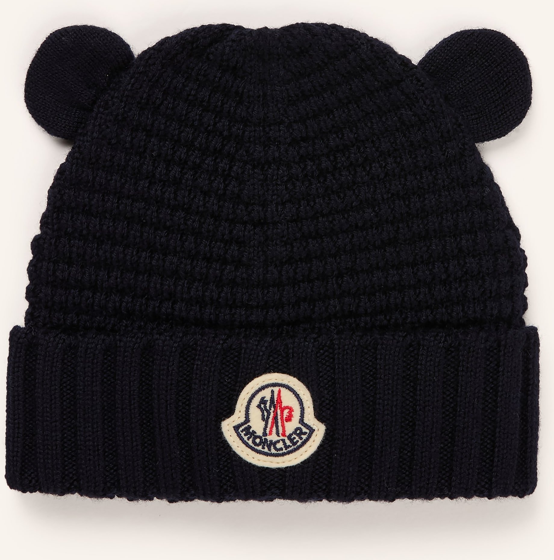 Moncler Enfant Mütze blau