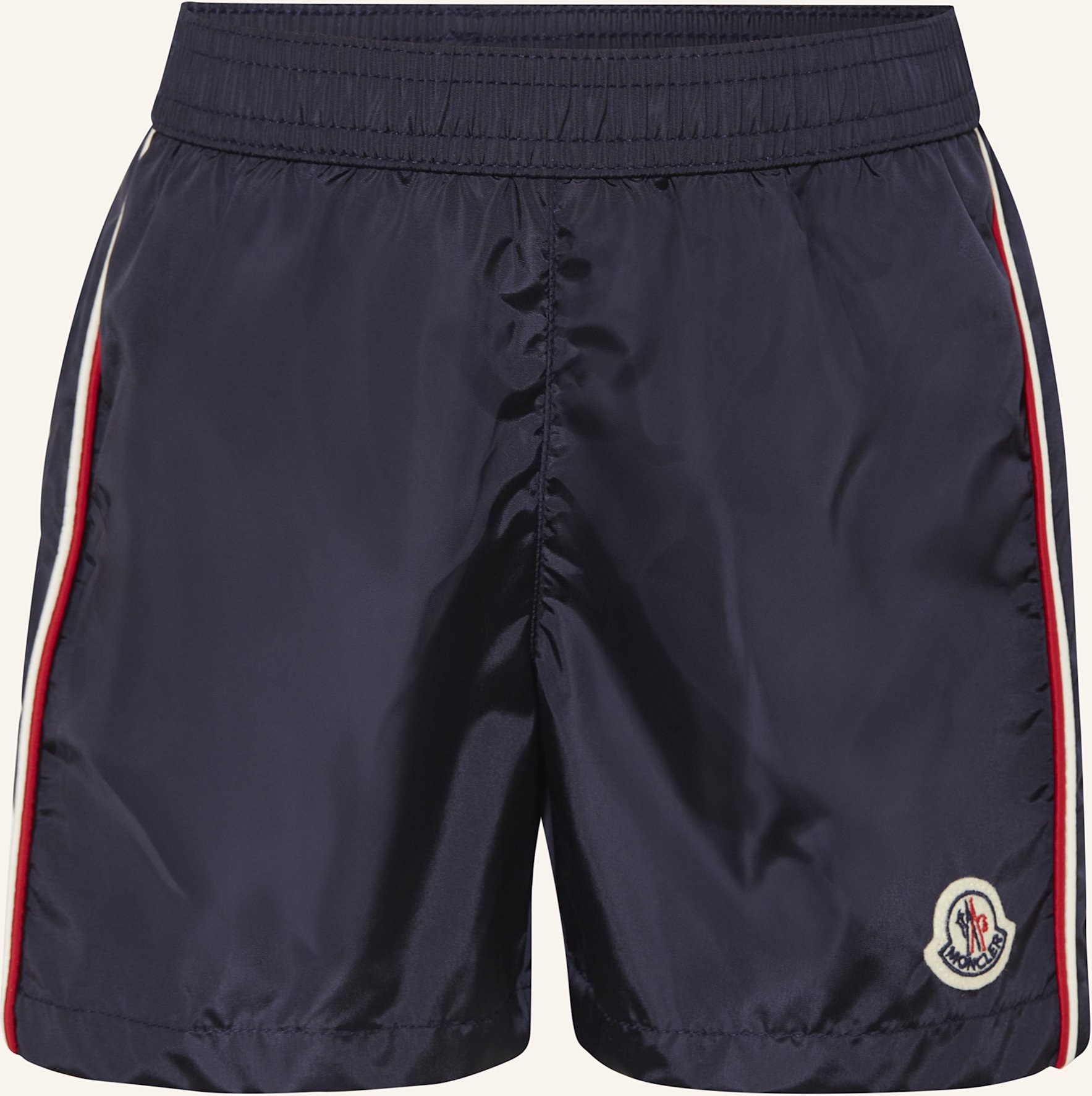 Moncler Enfant Badeshorts rot