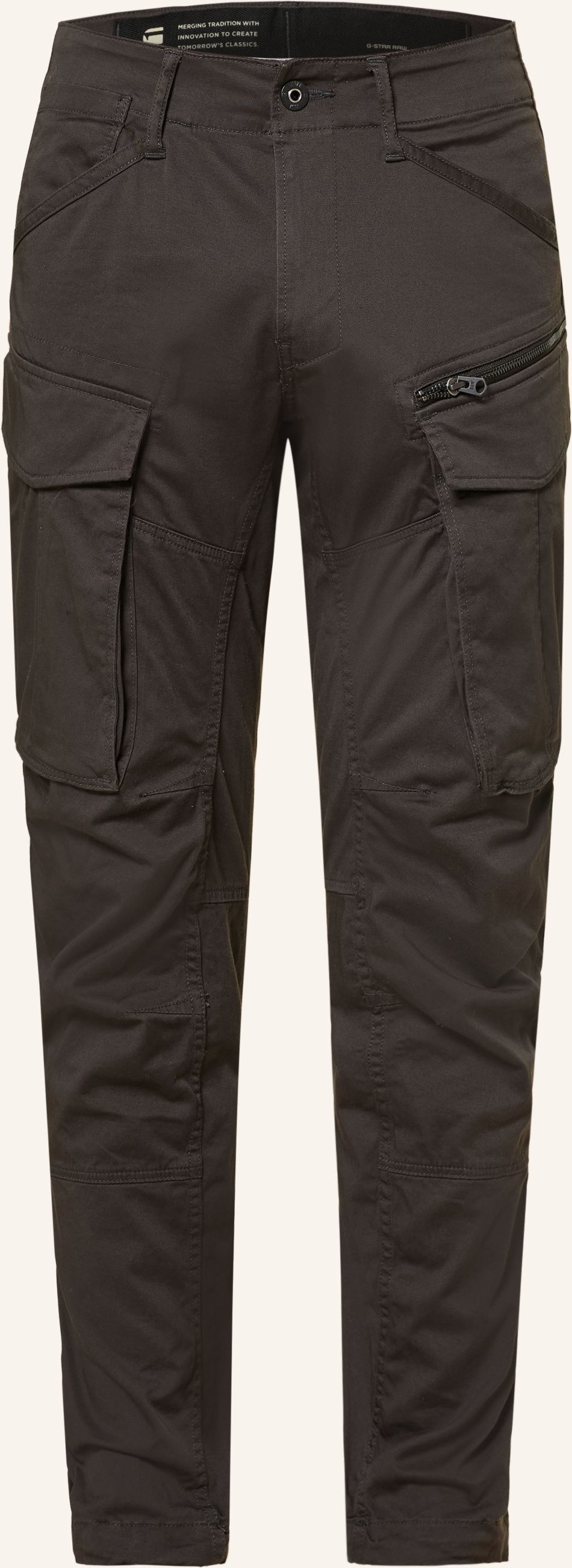 G-Star Cargohose Tapered Fit grau