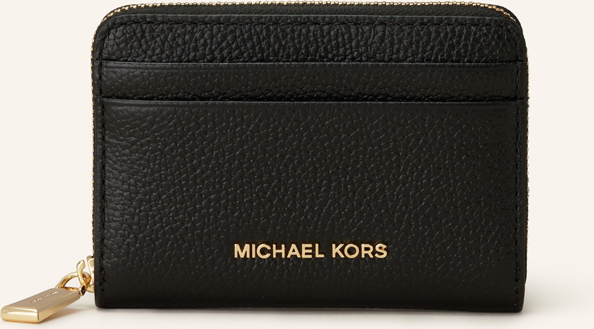 Michael Kors Geldbörse Jet Set schwarz