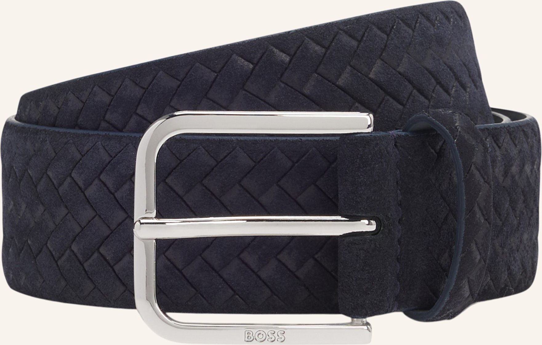 Boss Business Gürtel Madison-B1_Wnsd_Sz35 blau