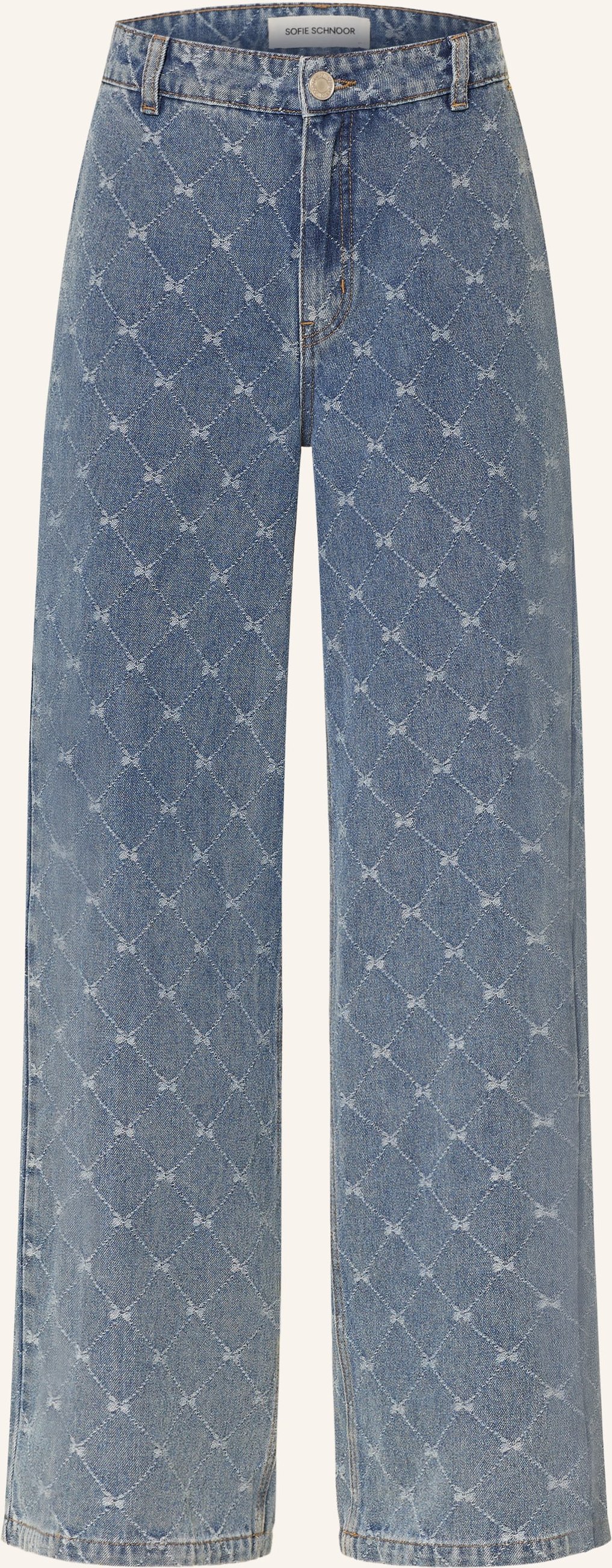 Sofie Schnoor Wide Leg Jeans Azzi blau