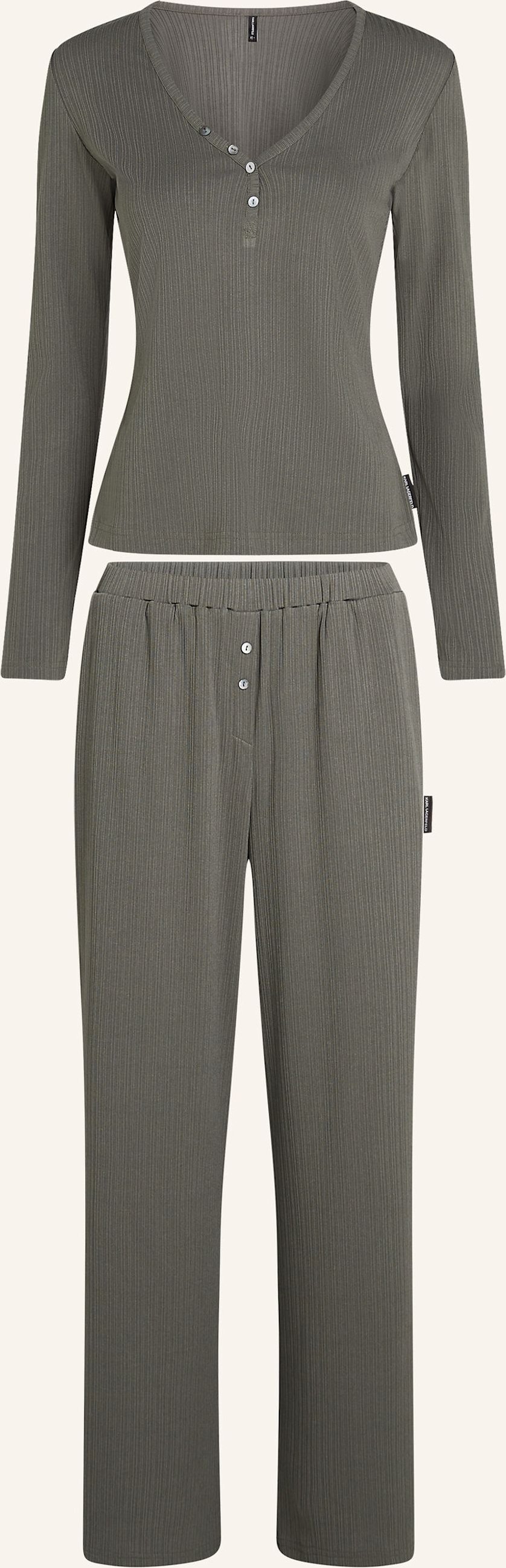 Karl Lagerfeld Nachtwäsche grau