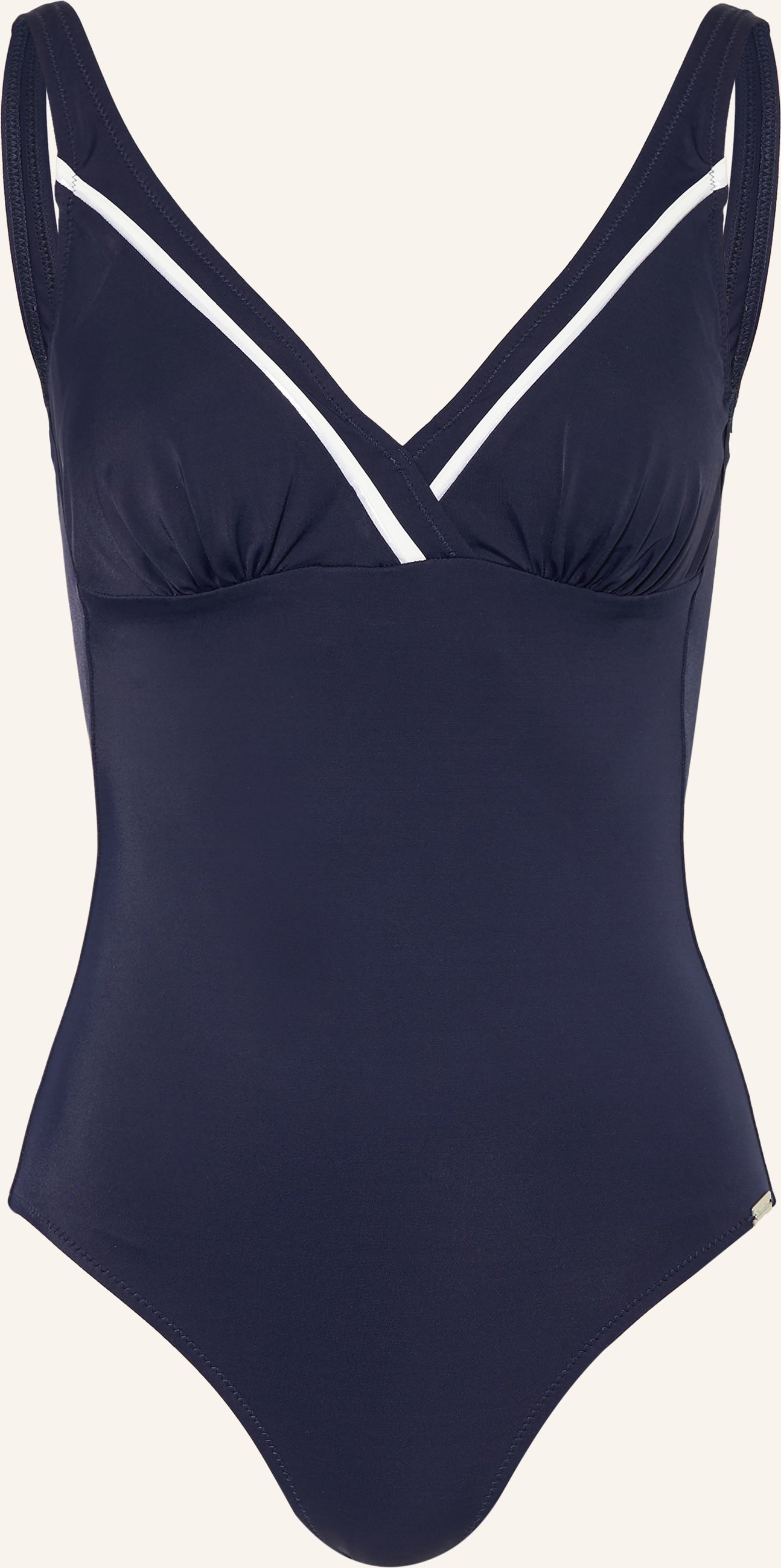 Charmline Shape-Badeanzug Edge Line blau