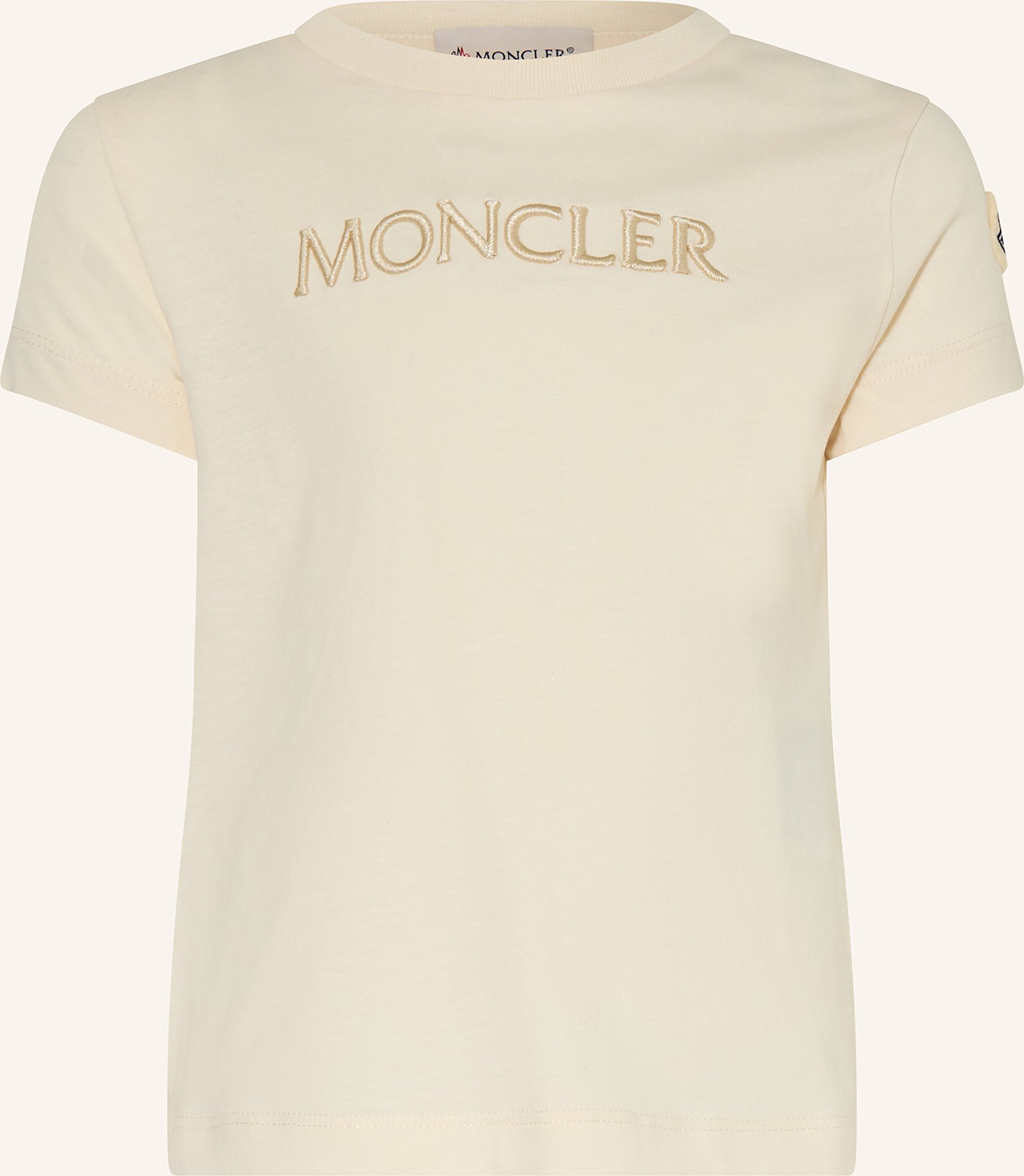 Moncler Enfant T-Shirt weiss