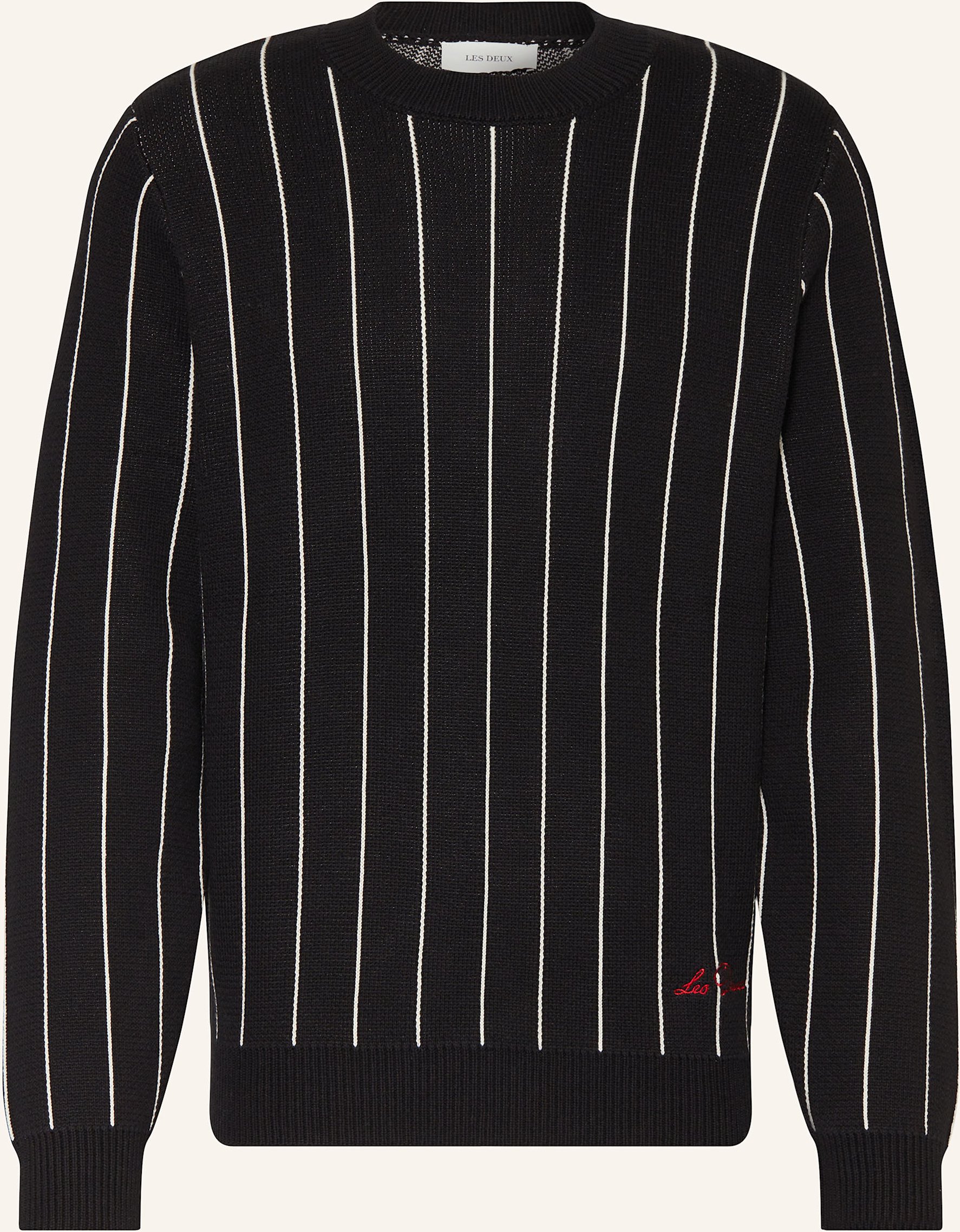 Les Deux Pullover Gaston schwarz