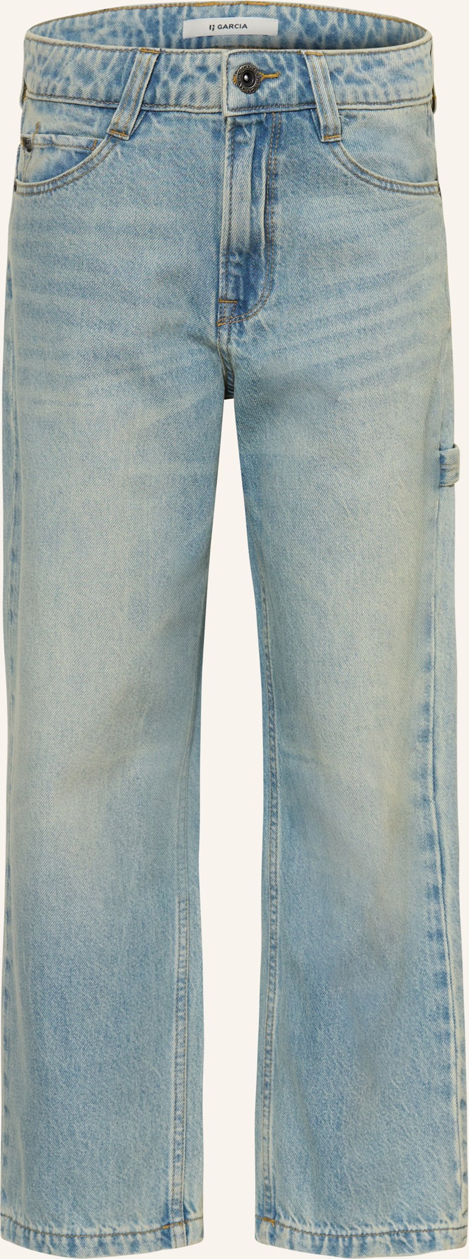 Garcia Jeans Straight Fit blau