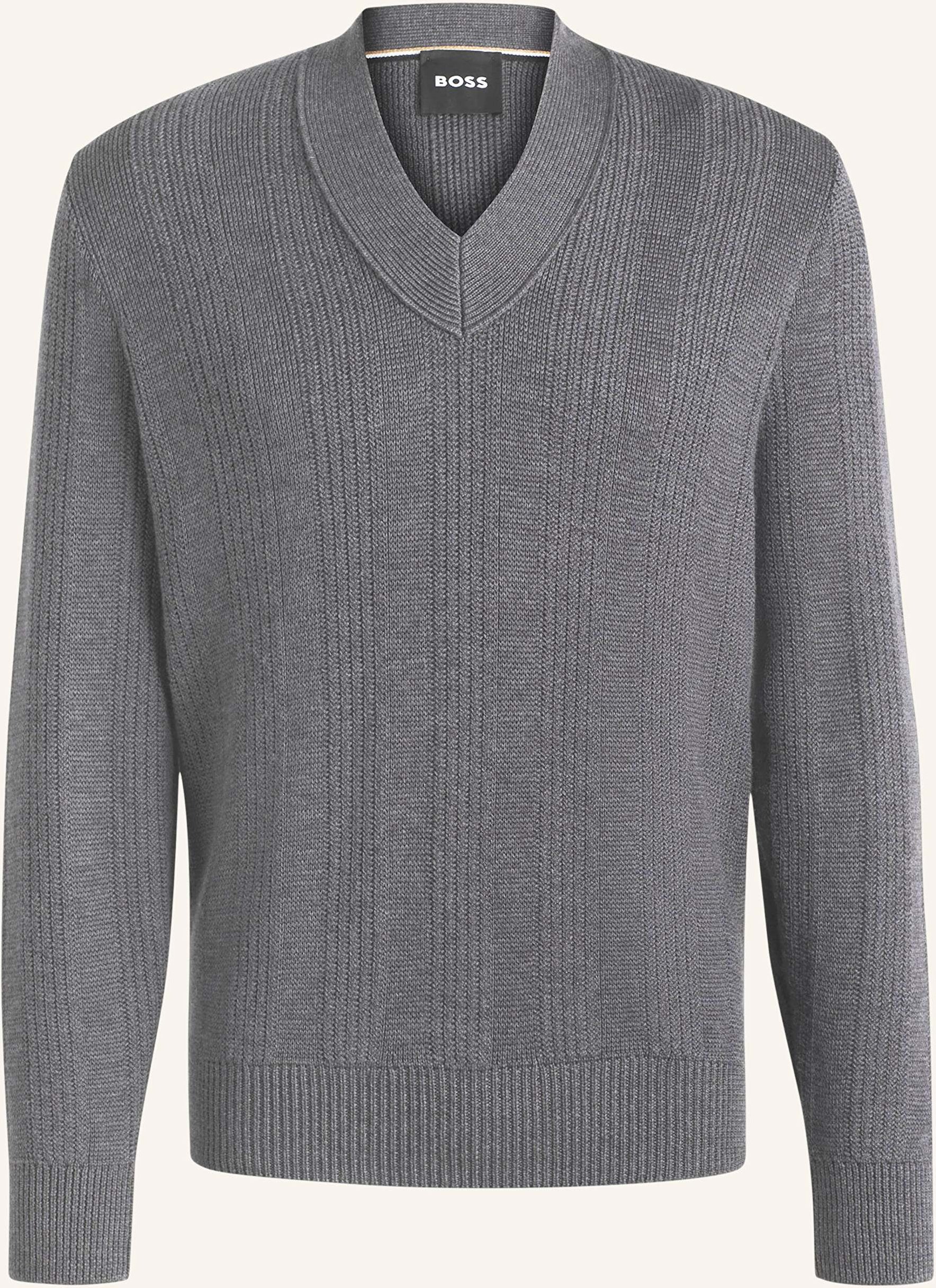 Boss Pullover Birvo grau