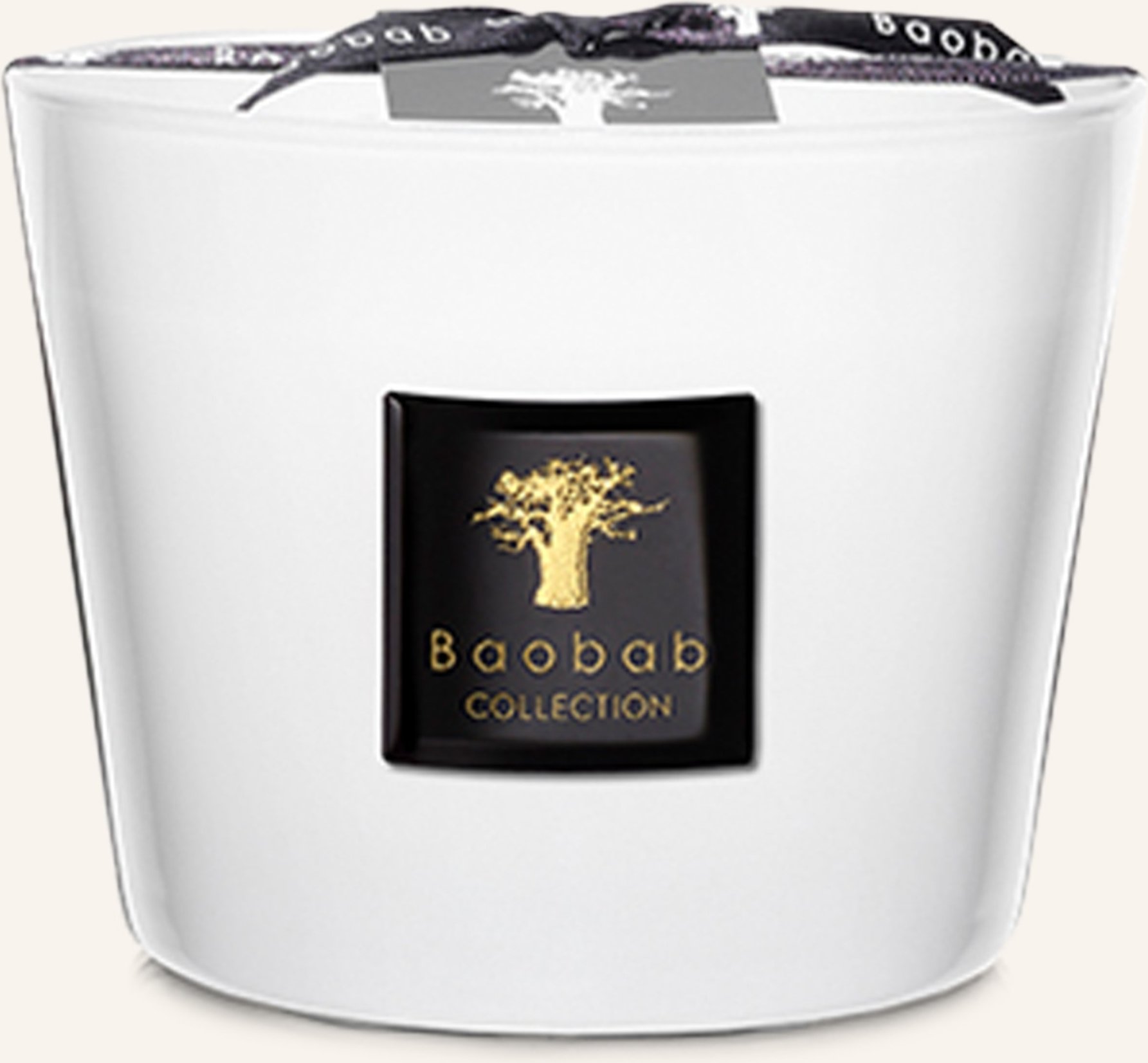 Baobab Collection Dufkerze Pierre De Lune weiss