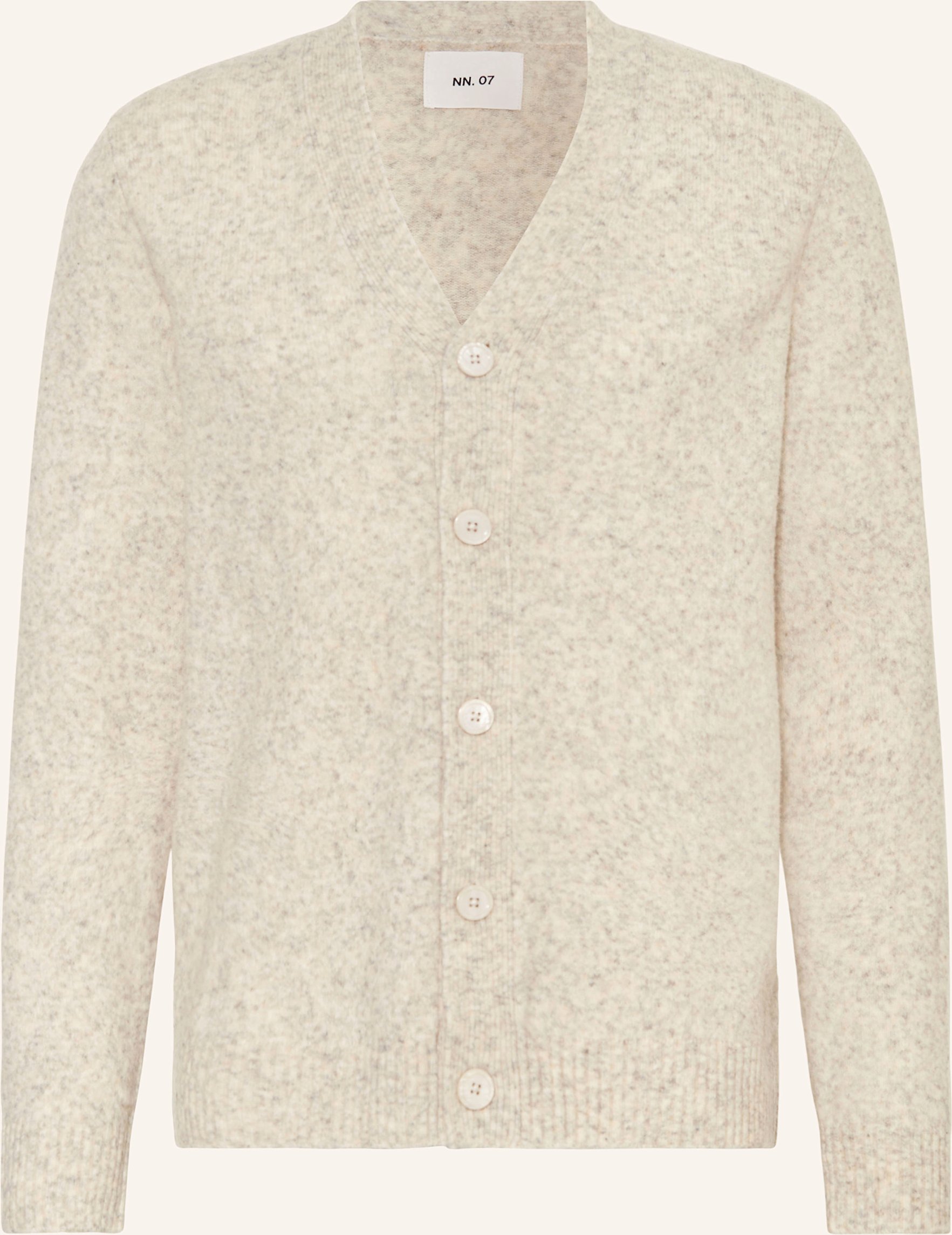 Nn.07 Strickjacke John weiss