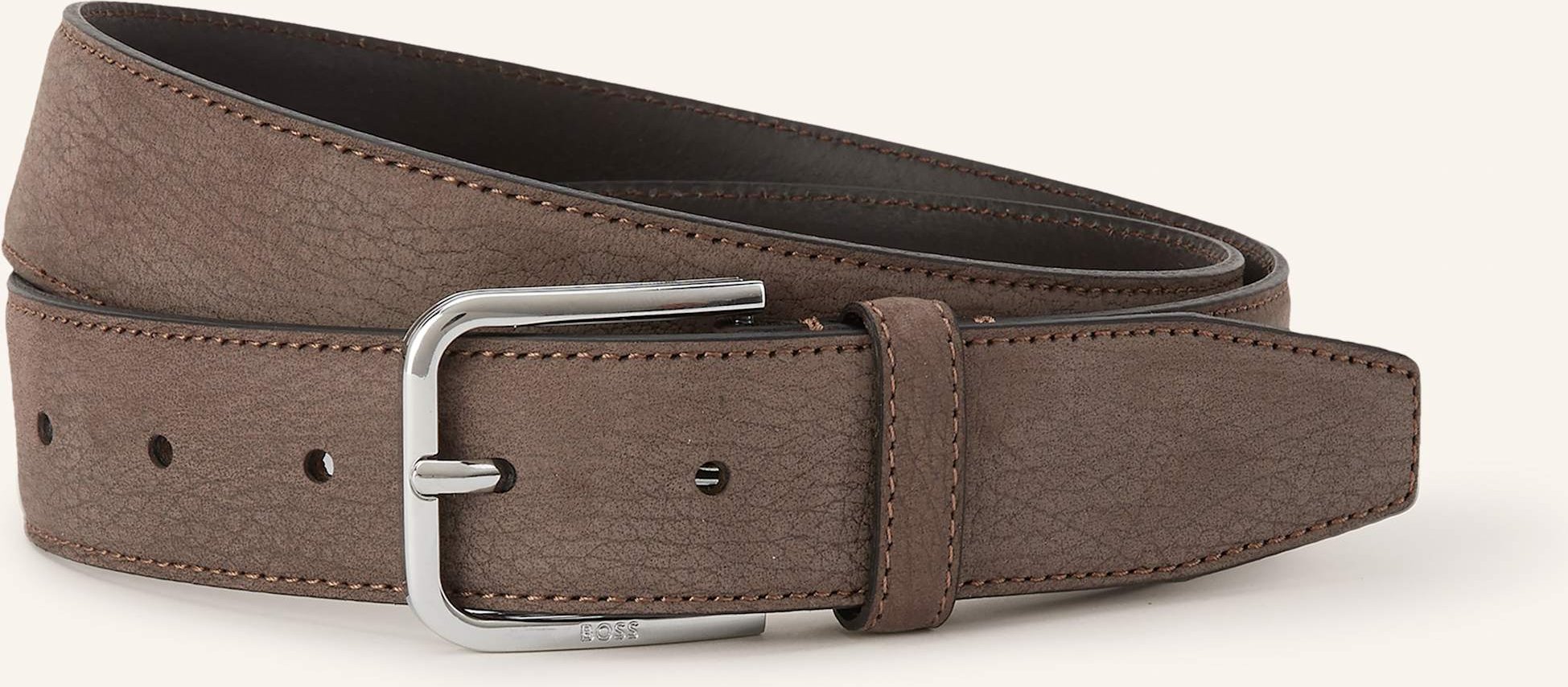 Boss Ledergürtel Madison braun